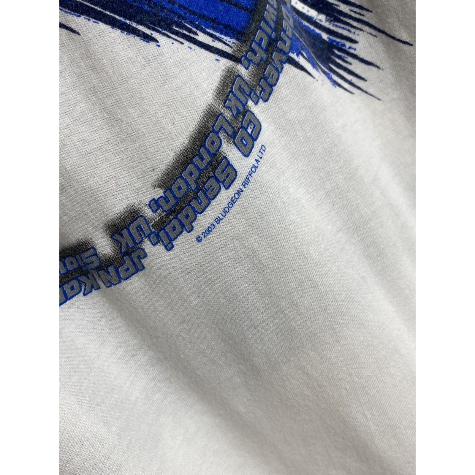 Band Tees 00s Vintage Def Leppard 2002 Tour T-Shirt In White Size US L / EU 52-54 / 3 - 6 Thumbnail