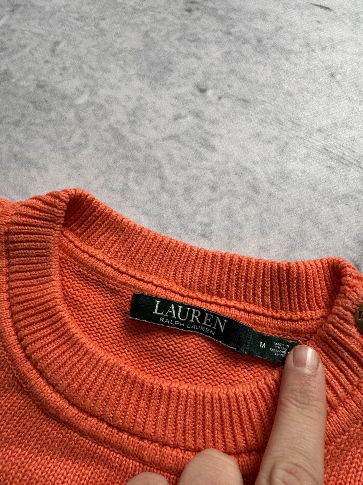 Polo Ralph Lauren × Vintage polo Ralph Laurent sweater wmns luxury Size M / US 6-8 / IT 42-44 - 4 Thumbnail