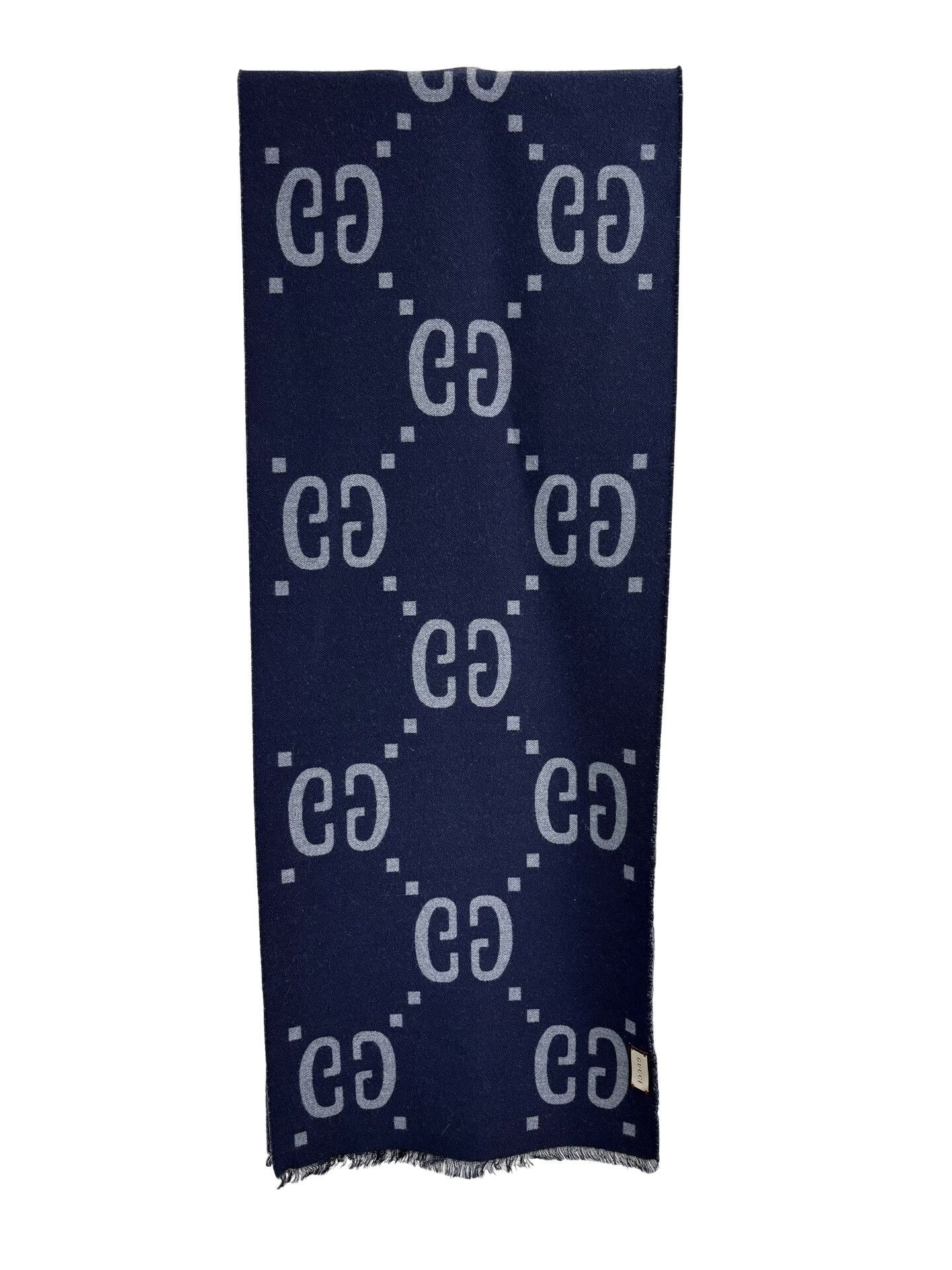 Gucci Gucci GG Monogram Wool Scarf ONE SIZE Size ONE SIZE - 1 Thumbnail