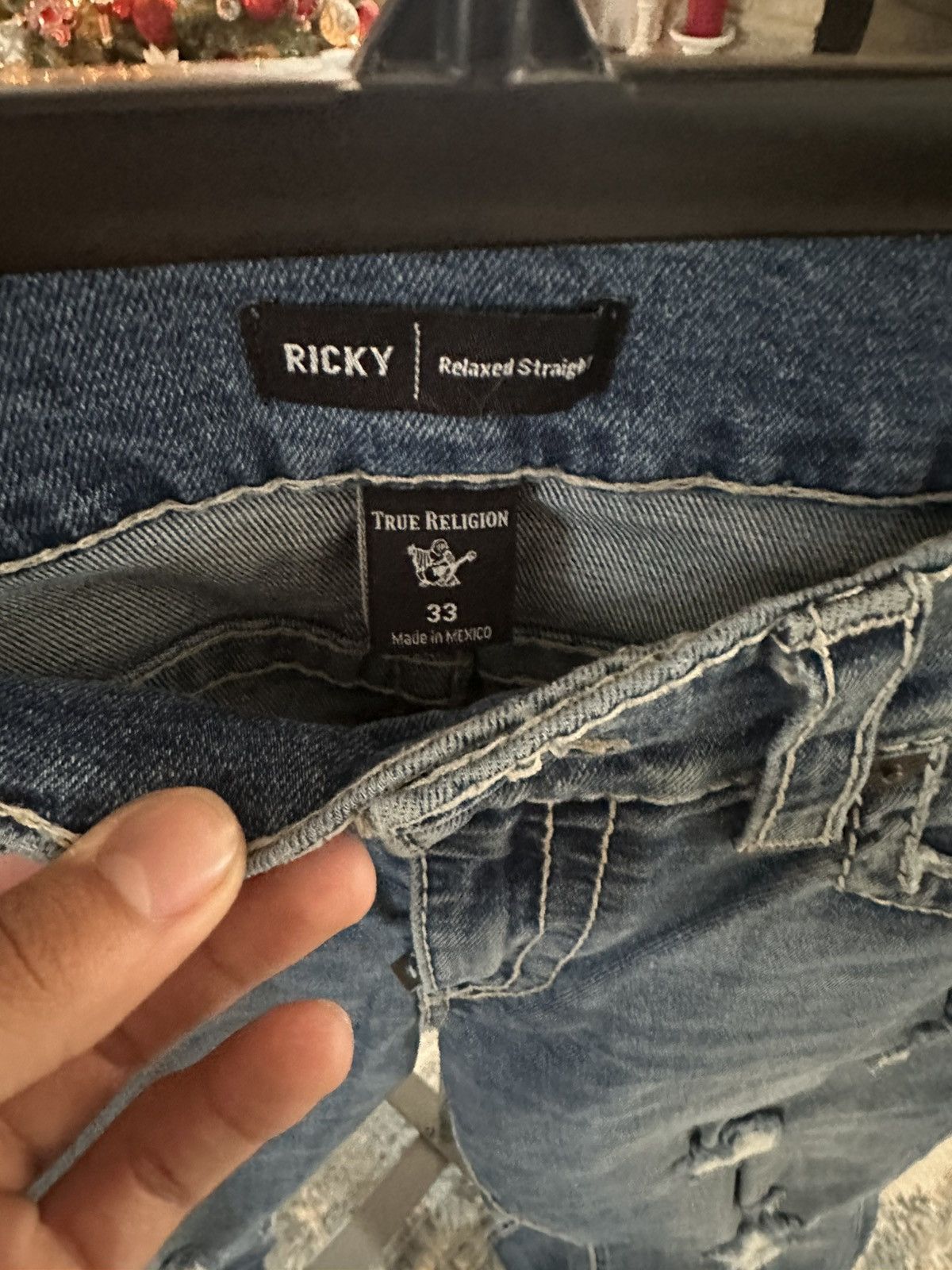 True Religion Ricky Jeans True Religion Size US 32 / EU 48 - 3 Thumbnail