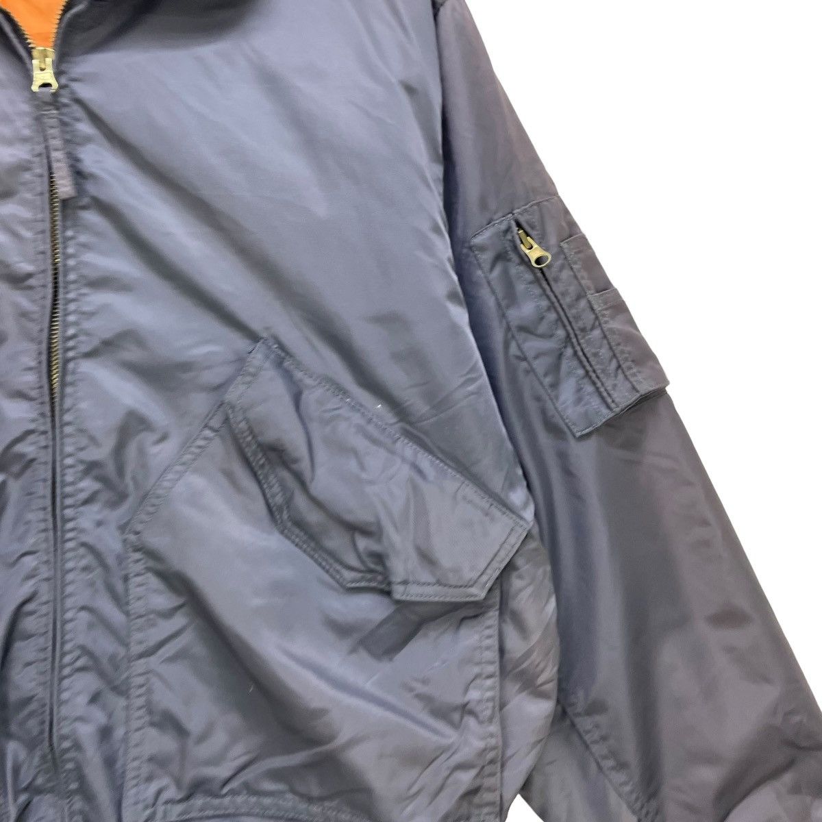 Alpha Industries × Japanese Brand 💥Japanese Brand DTEK Bomber CWUP45 Jacket Size US M / EU 48-50 / 2 - 5 Thumbnail