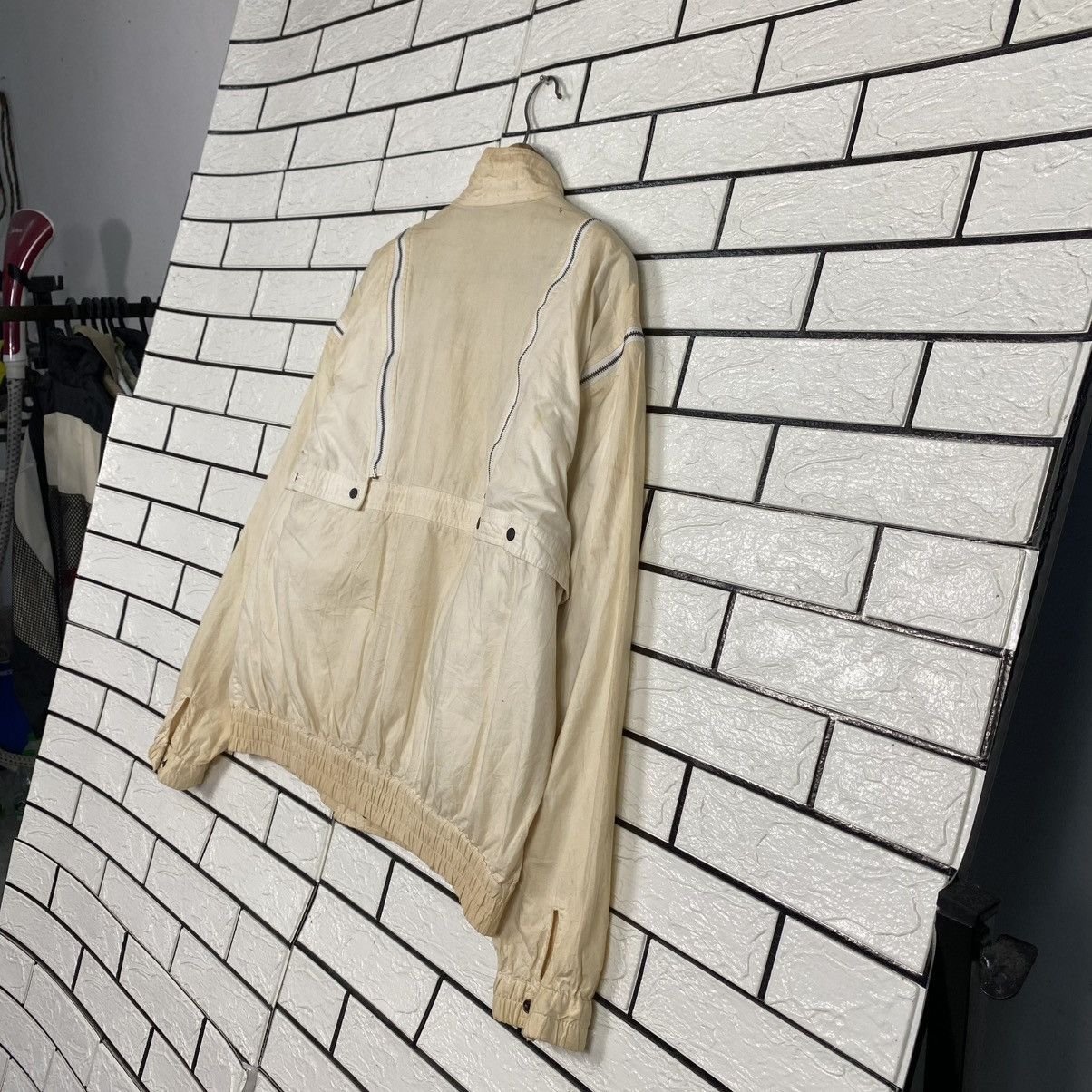 Japanese Brand 🔥PARACHUTE BONDAGE BOMBER JACKET GRETNA GREEN ISSEY MIYAKE Size US M / EU 48-50 / 2 - 10 Thumbnail