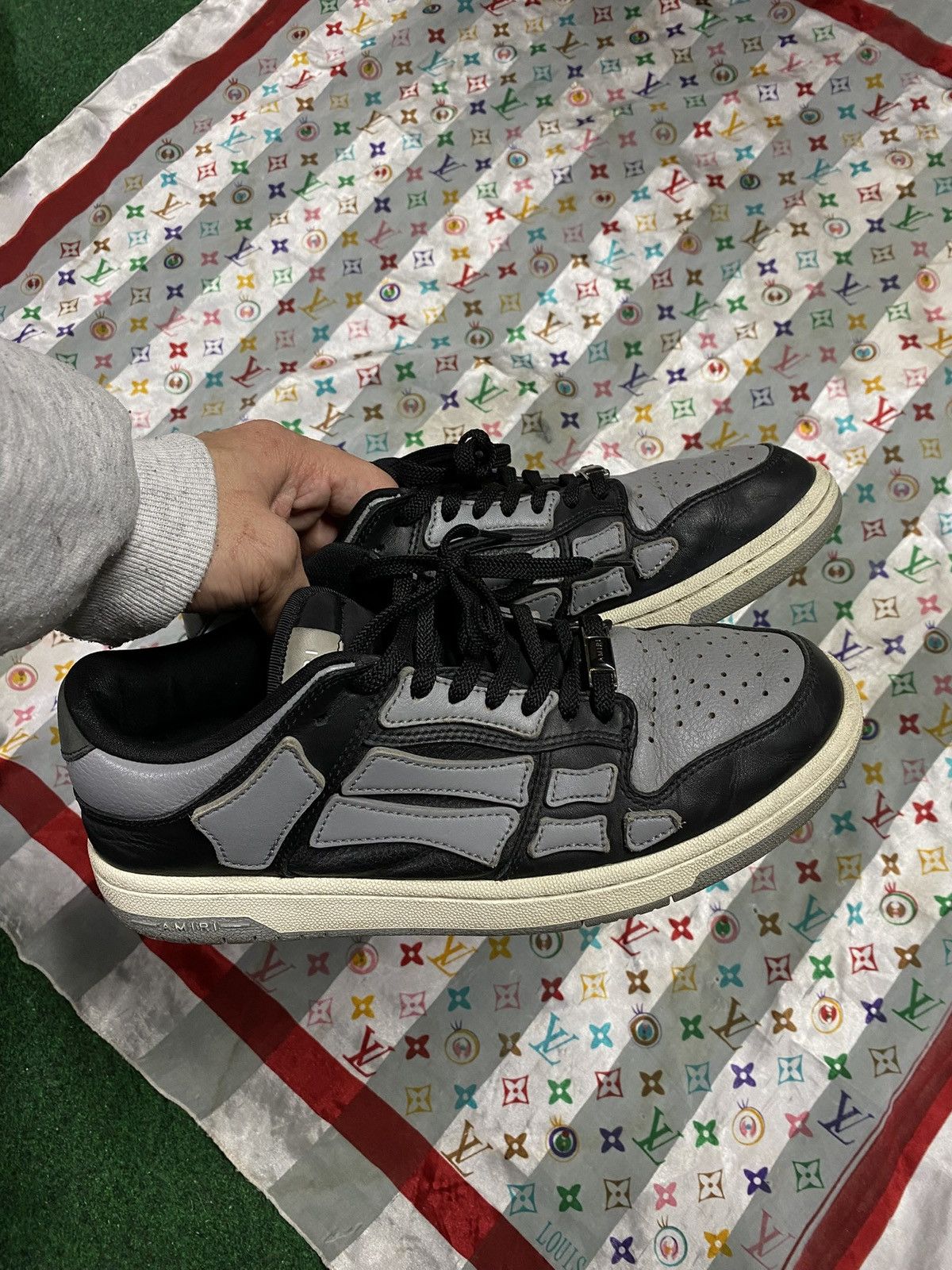 Amiri Amiri Skeleton Bone Low Top Sneakers Men’s Size 8.5 Size US 8.5 / EU 41-42 - 11 Thumbnail