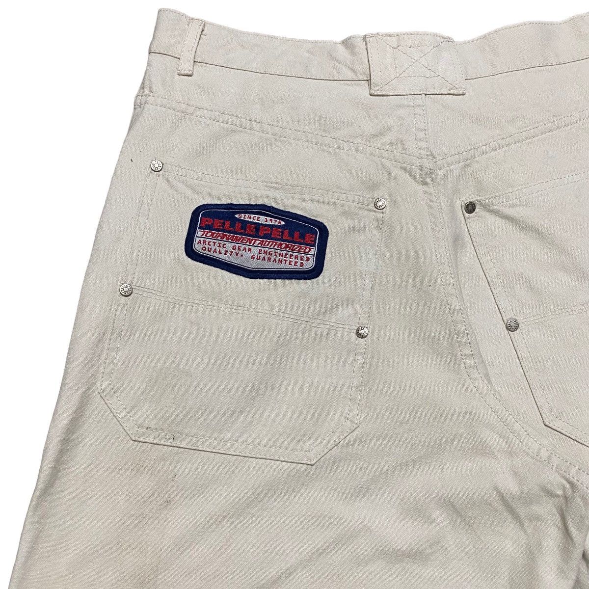 Marc Buchanan Vintage Marc Buchanan Duck Cotton Cargo Baggy Pants Size US 34 / EU 50 - 13 Thumbnail