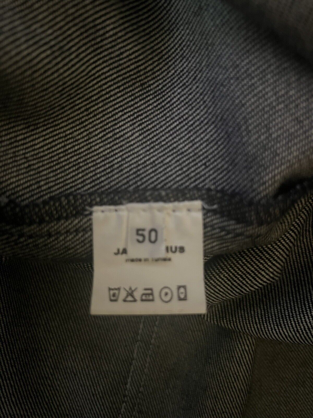 Jacquemus Le Meunier Denim Overshirt Navy Size 50 Size US M / EU 48-50 / 2 - 6 Thumbnail