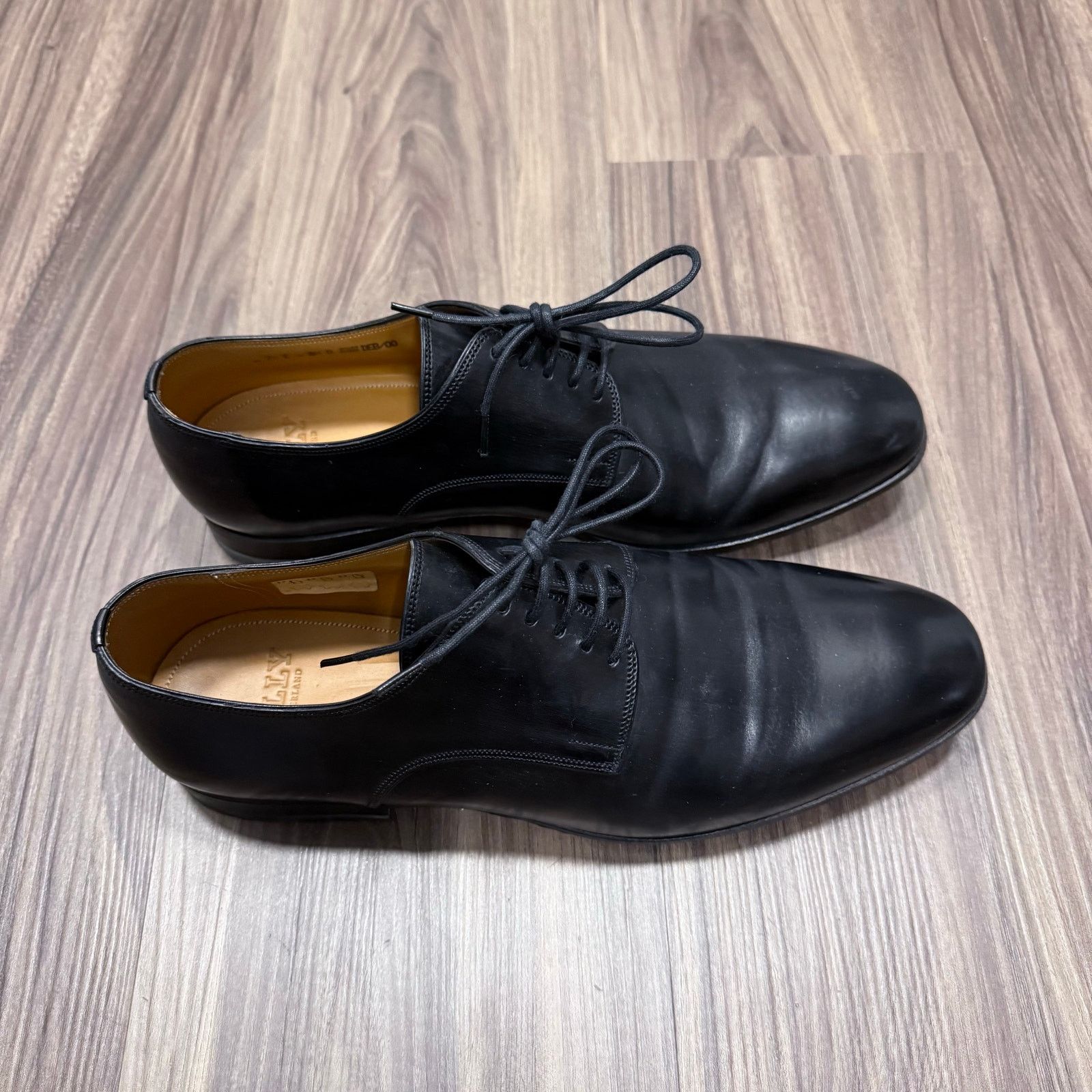 Bally Bally Black Derby Dress Shoes with box | Sz US8.5 EU41.5 Size US 8.5 / EU 41-42 - 10 Thumbnail