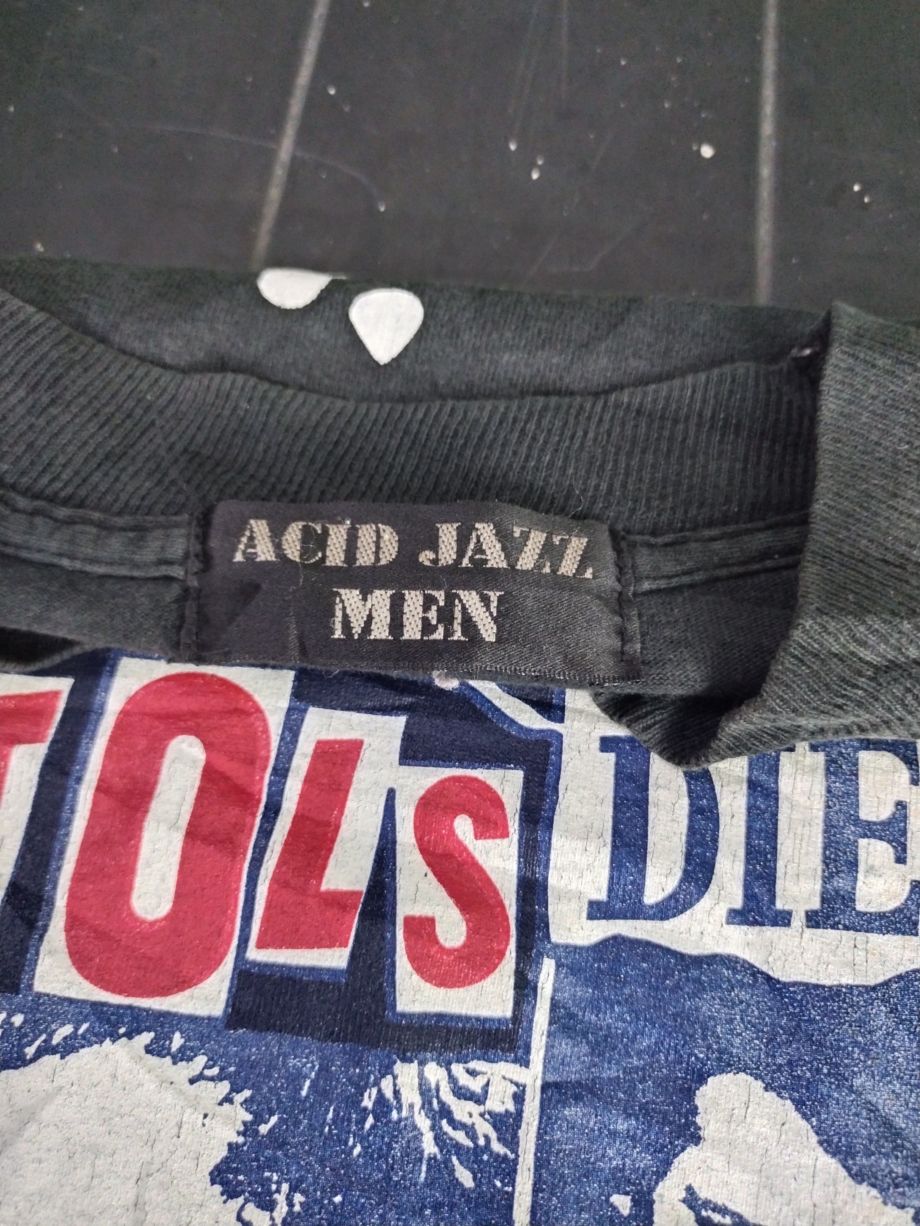 Vintage RARE Vintage 90's Sid Vicious Sex Pistol Acid Jazz Men Tee Size US M / EU 48-50 / 2 - 8 Thumbnail