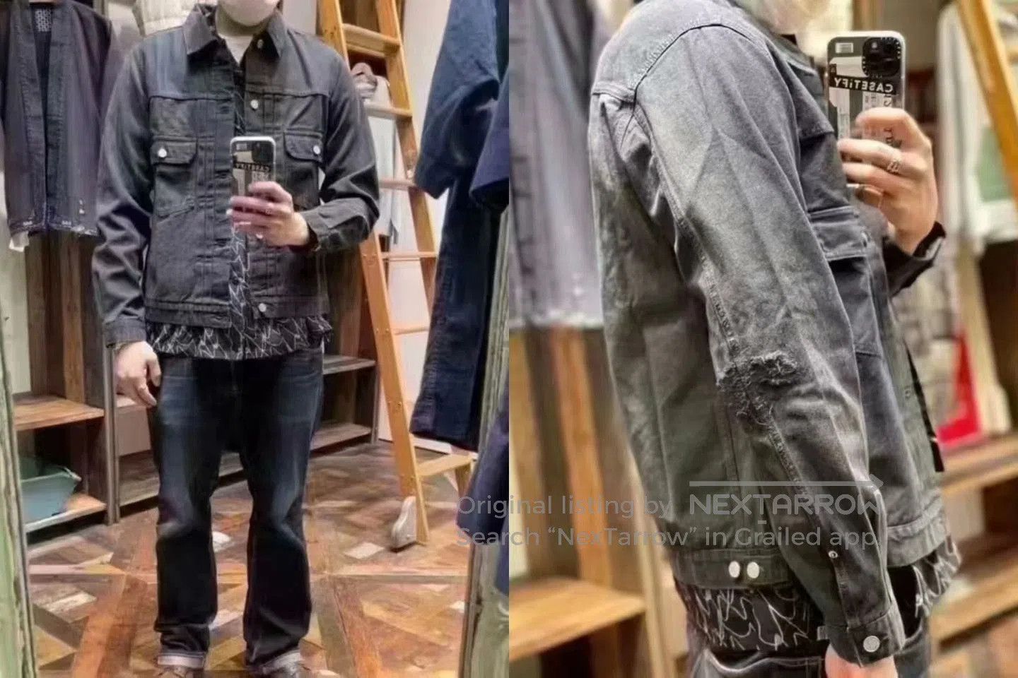 Visvim VISVIM 21 ICT 101 JKT CMYK BLK DMGD. Size US M / EU 48-50 / 2 - 9 Thumbnail