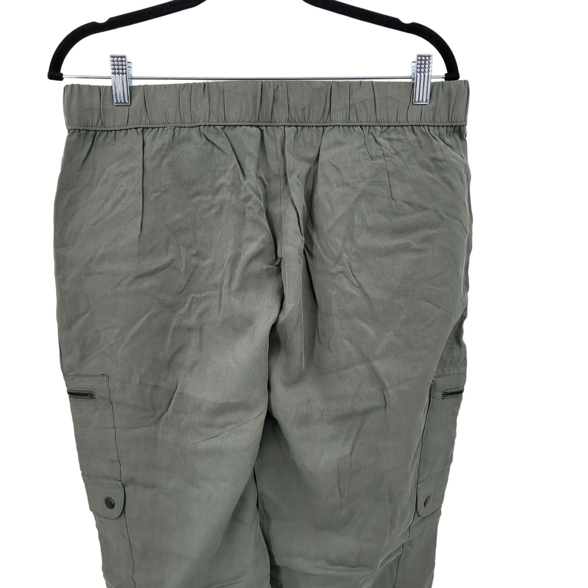 Banana Republic Banana Republic Cargo Jogger Pants M Olive Green Elastic Wai Size 32" / US 10 / IT 46 - 11 Thumbnail