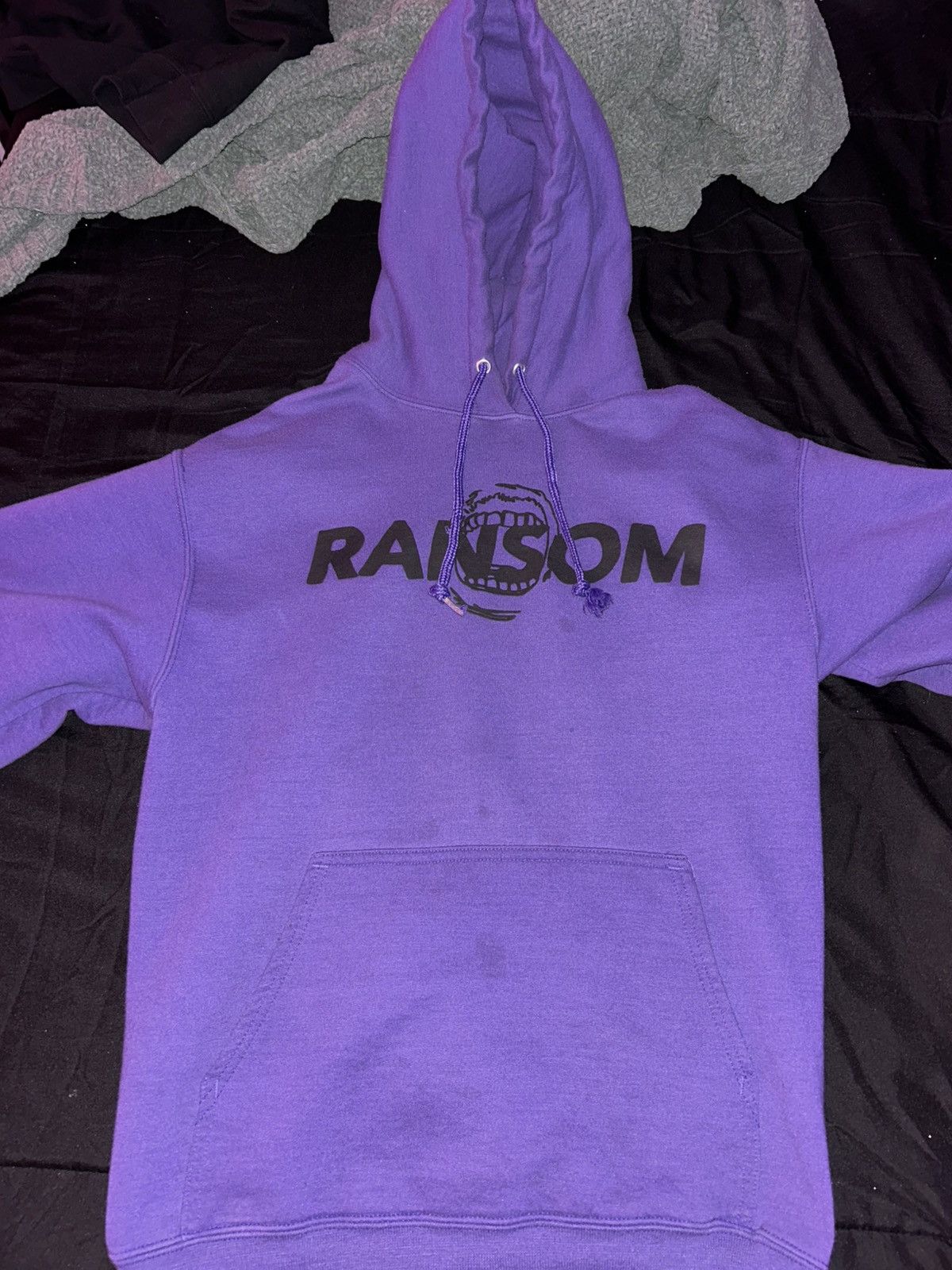 Ransom Clothing Ransom Purple Logo Hoodie Size US M / EU 48-50 / 2 - 1 Thumbnail
