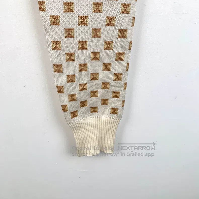 Hermes Hermes Colorblock Diamond Pattern Silk Knit Underwear Pant Size 42" / US 20 - 4 Thumbnail