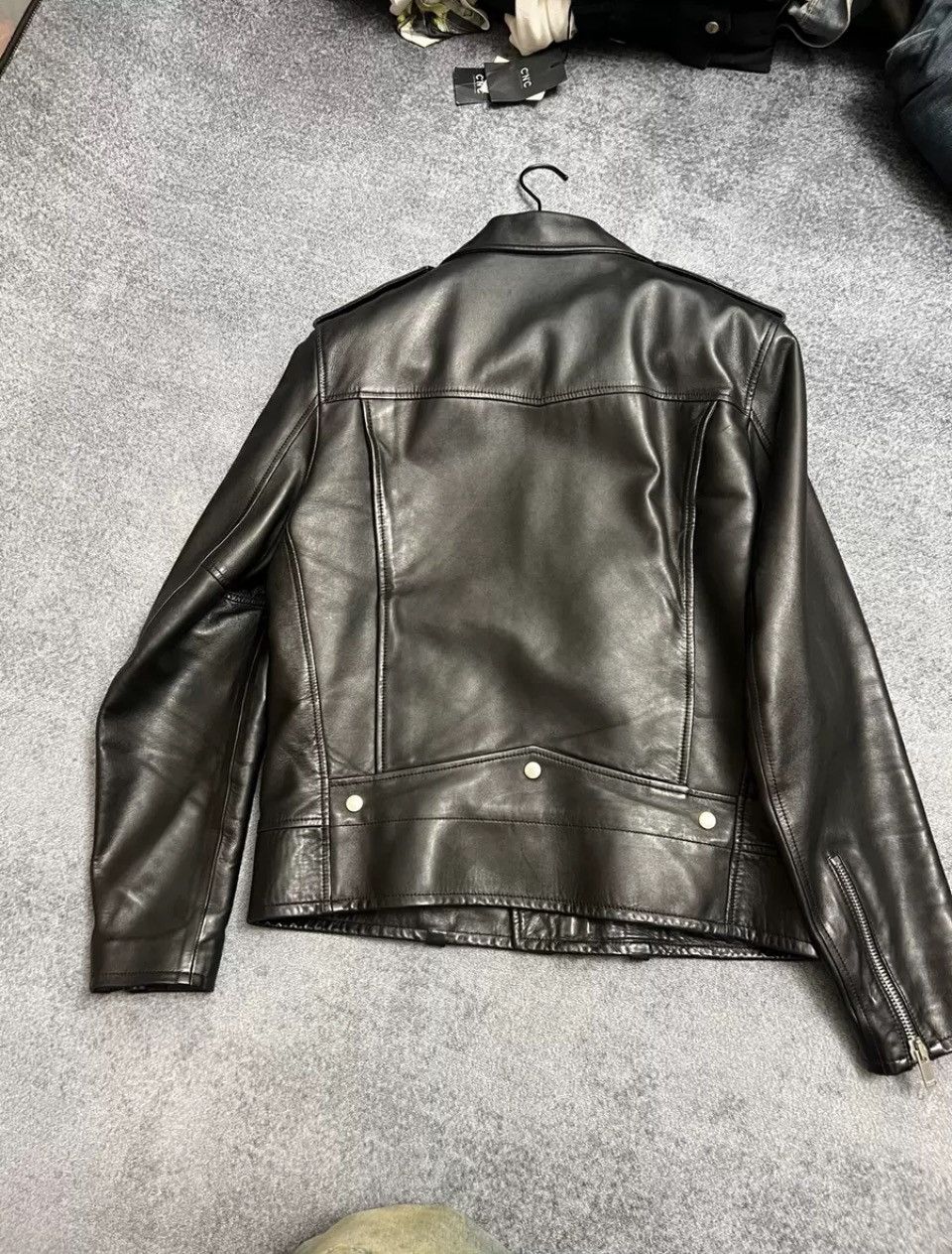 Saint Laurent Paris Saint Laurent Paris L01 leather jacket Size US L / EU 52-54 / 3 - 2 Thumbnail
