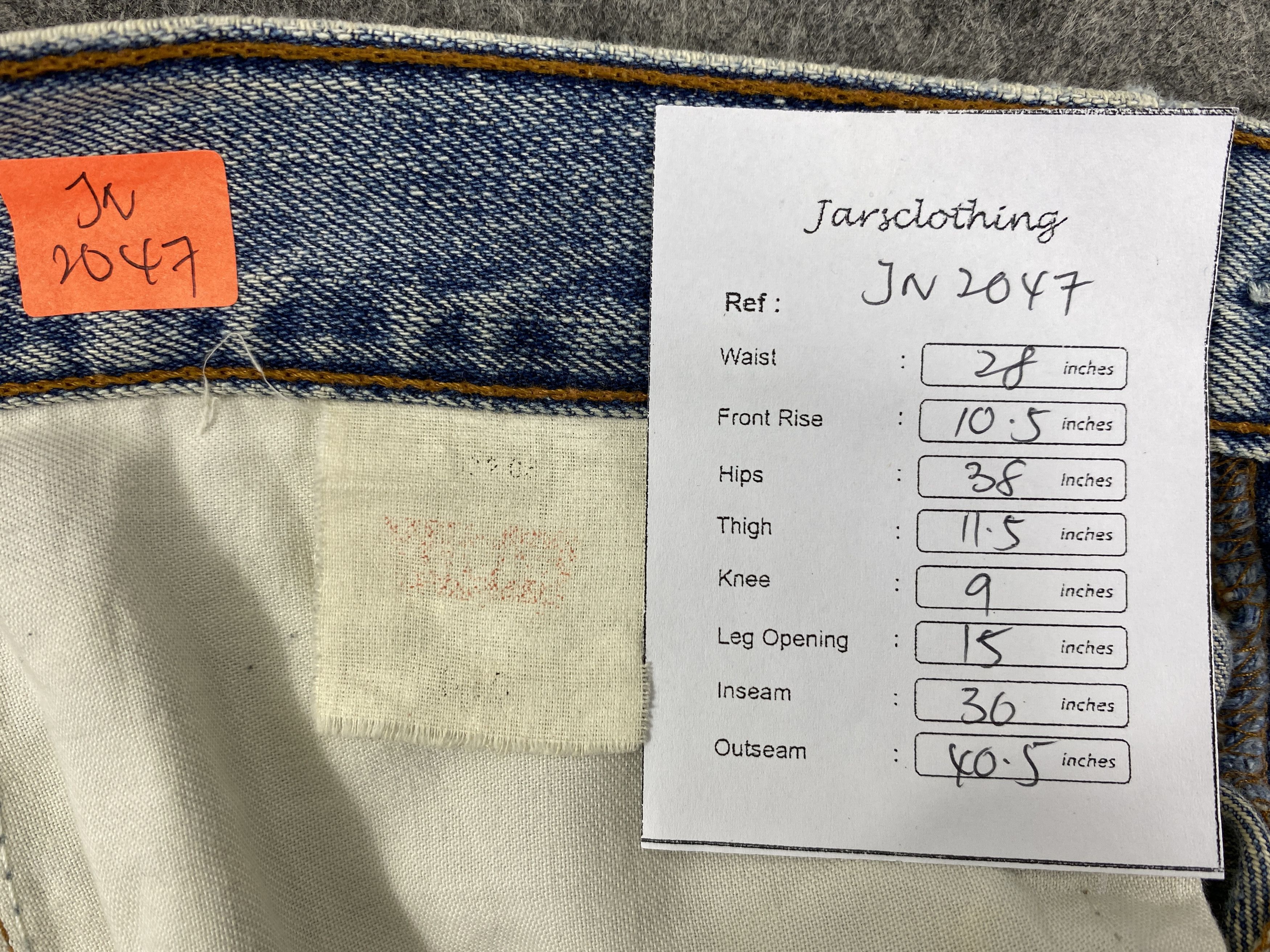 Levi's Earth Tone Vintage Levi's 504 Jeans 28x30 Denim -JN2047 Size US 28 / EU 44 - 8 Thumbnail