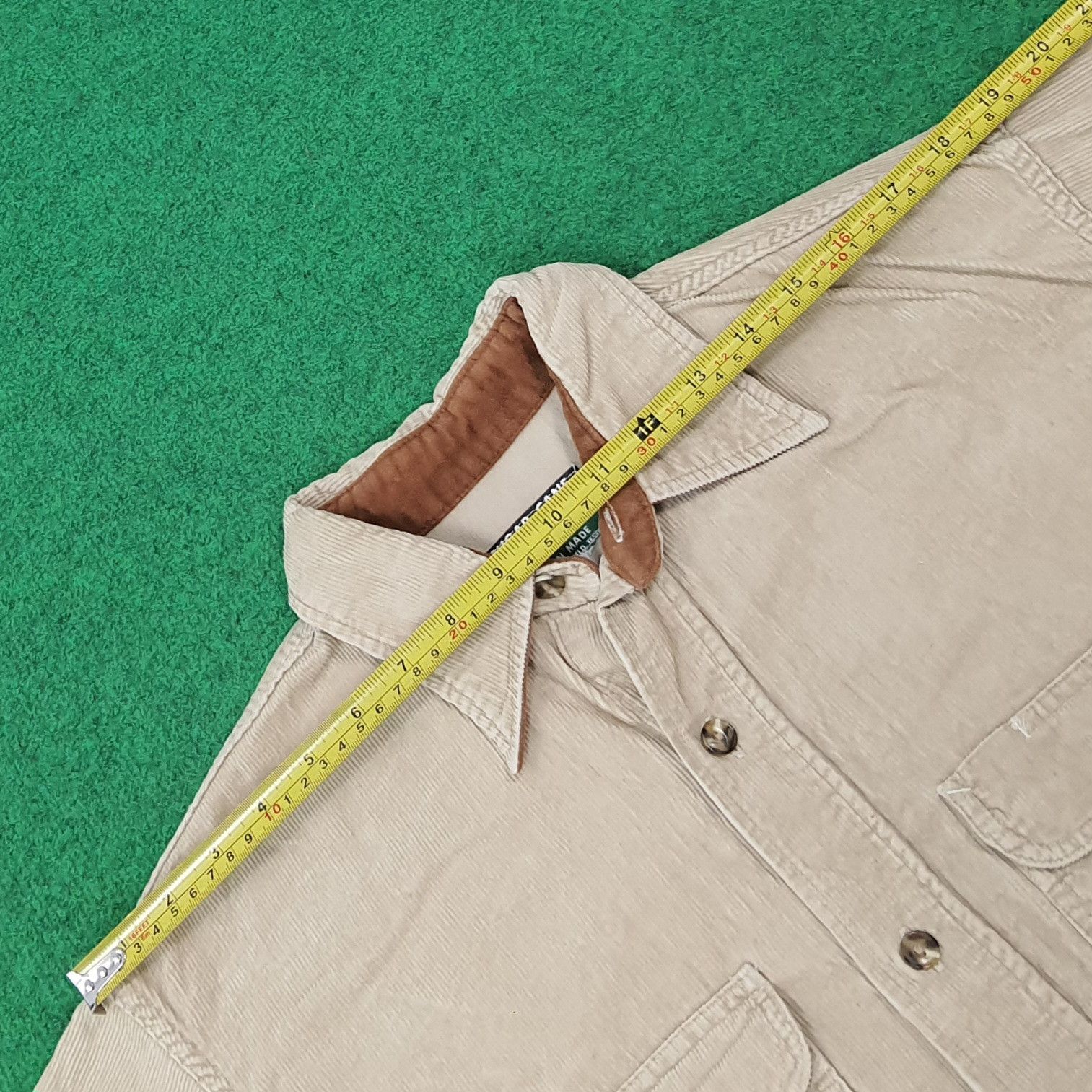 Sugar Cane Vintage Sugar Cane Japan Corduroy Button Up Shirt C27633 Size US M / EU 48-50 / 2 - 7 Thumbnail