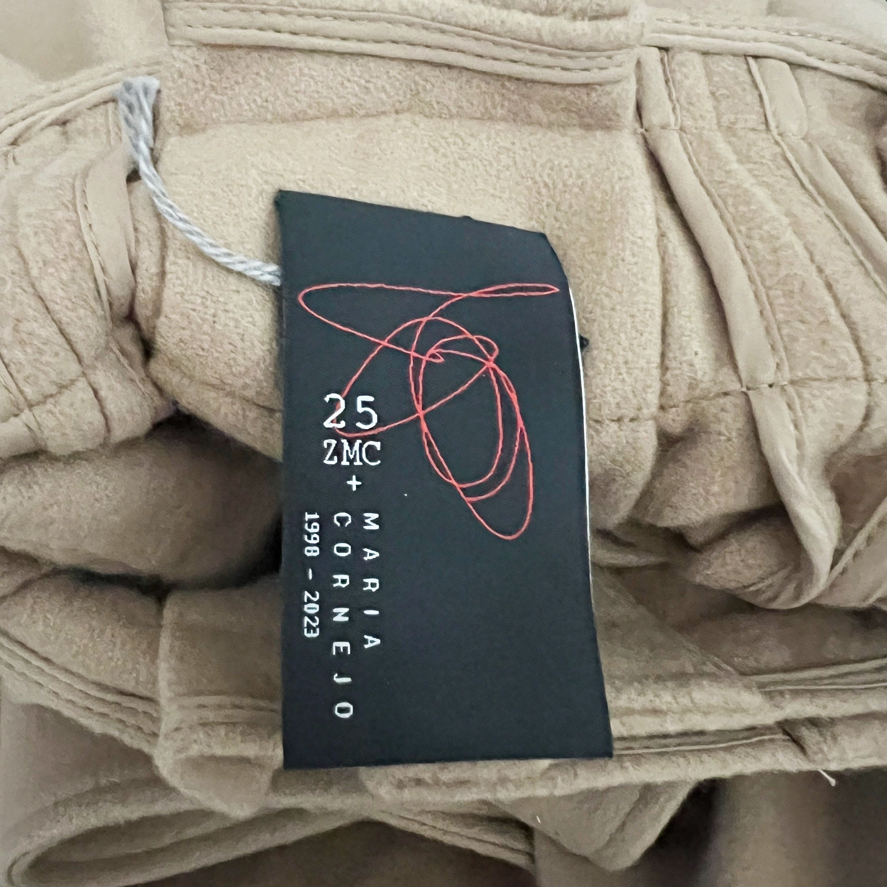 Zero + Maria Cornejo Zero + Maria Cornejo Mia Wool Felt Camel Size XS / US 0-2 / IT 36-38 - 2 Thumbnail