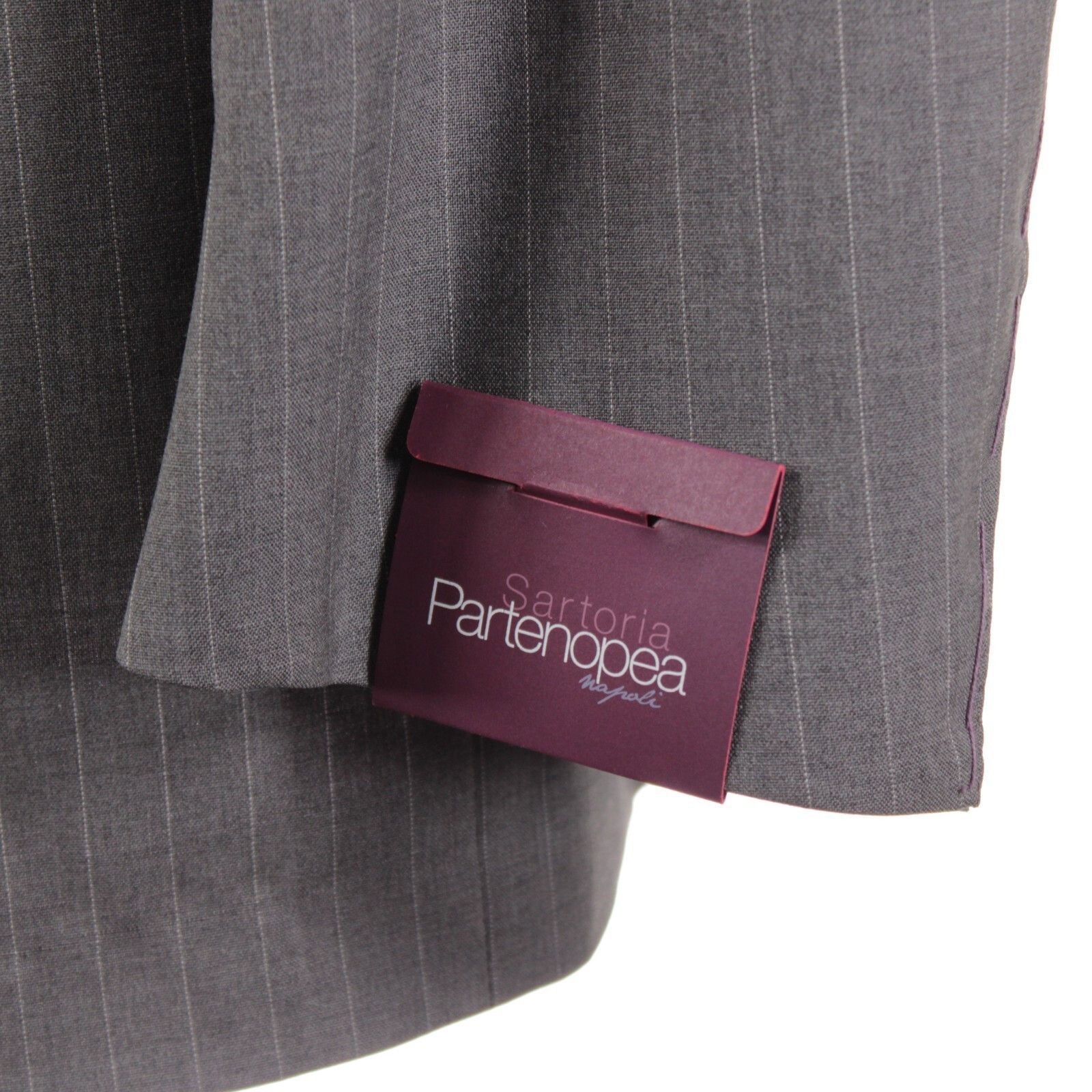 Sartoria Partenopea Sartoria Partenopea Suit Size US 46 Long in Gray Size 46R - 3 Thumbnail