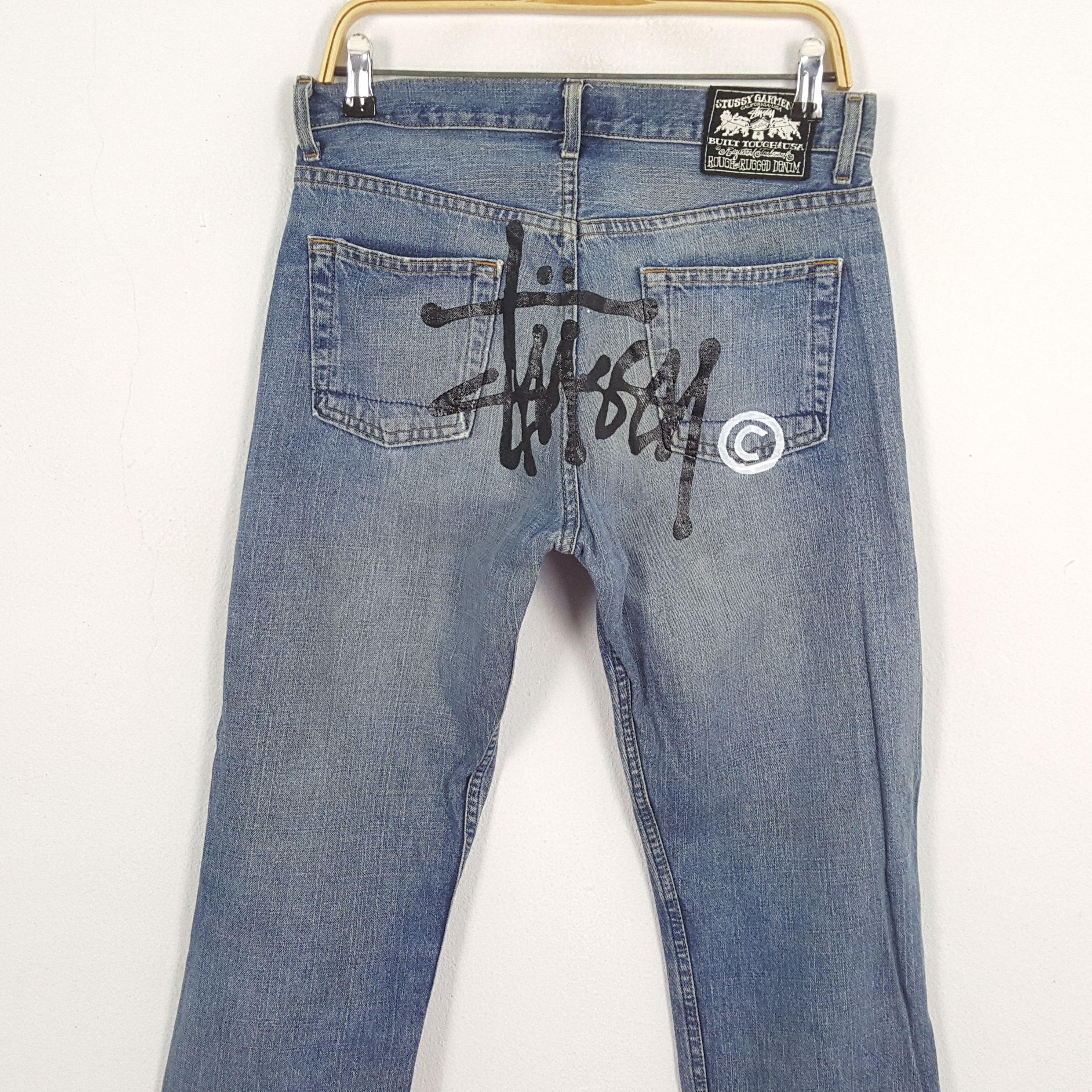 Stussy × Vintage Vintage STUSSY American Streetwear Style Jeans Size US 30 / EU 46 - 2 Thumbnail