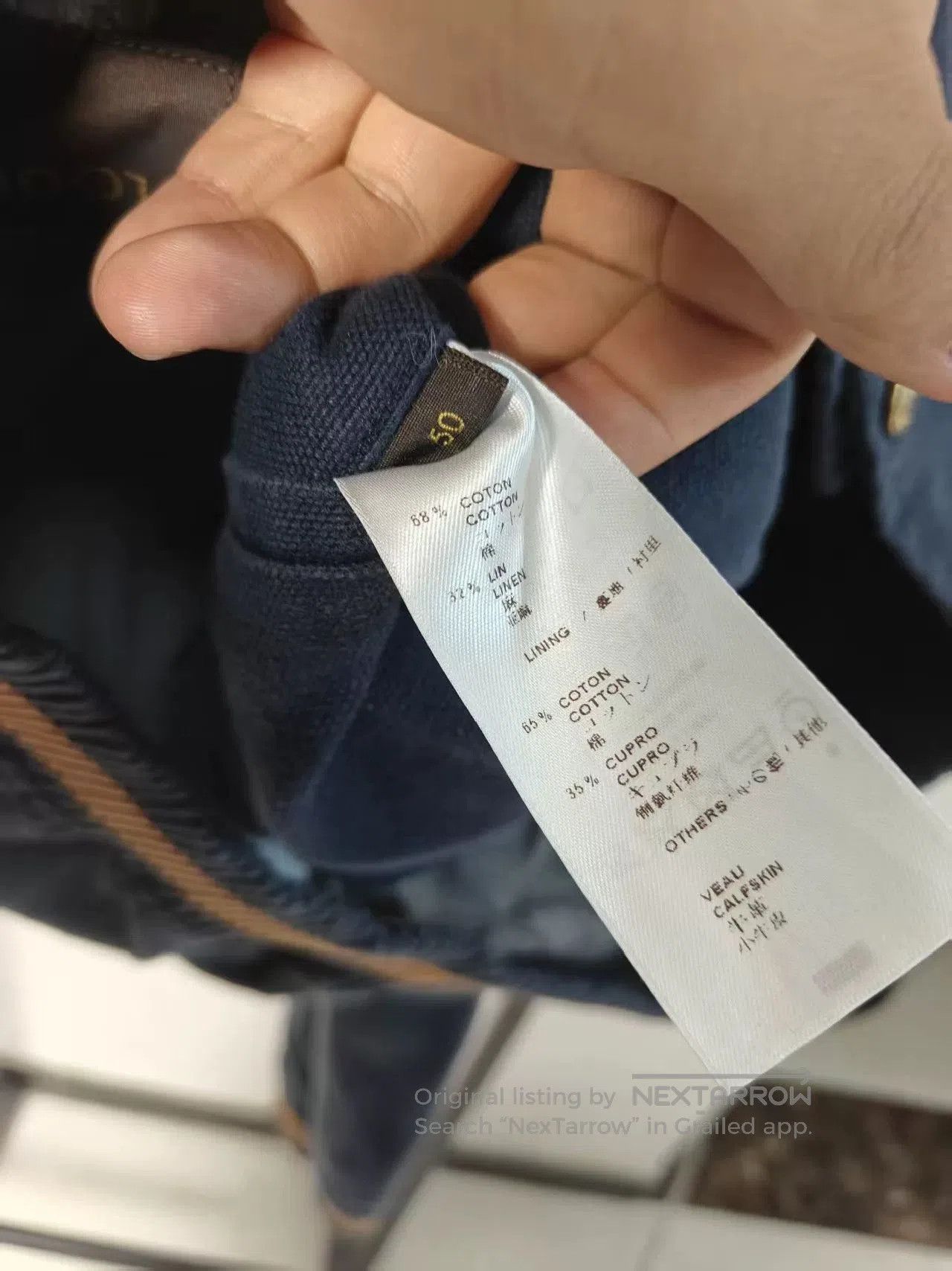 LVC Louis Vuitton Denim Jacket Authentic. Size US M / EU 48-50 / 2 - 3 Thumbnail