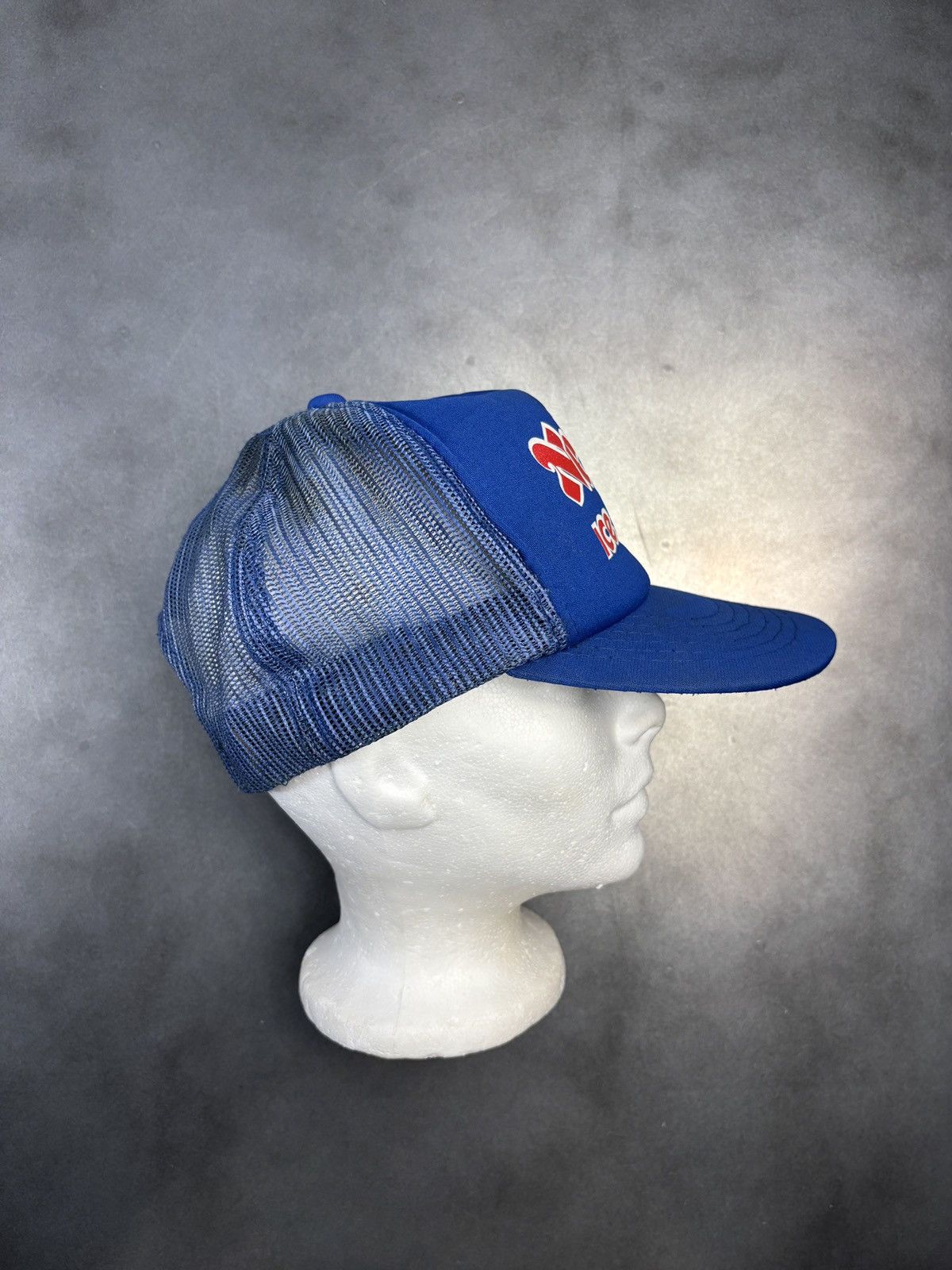Vintage 1980s Vintage Trucker Hat Nielson Ice Cream Mesh Foam Snapba Size ONE SIZE - 13 Thumbnail