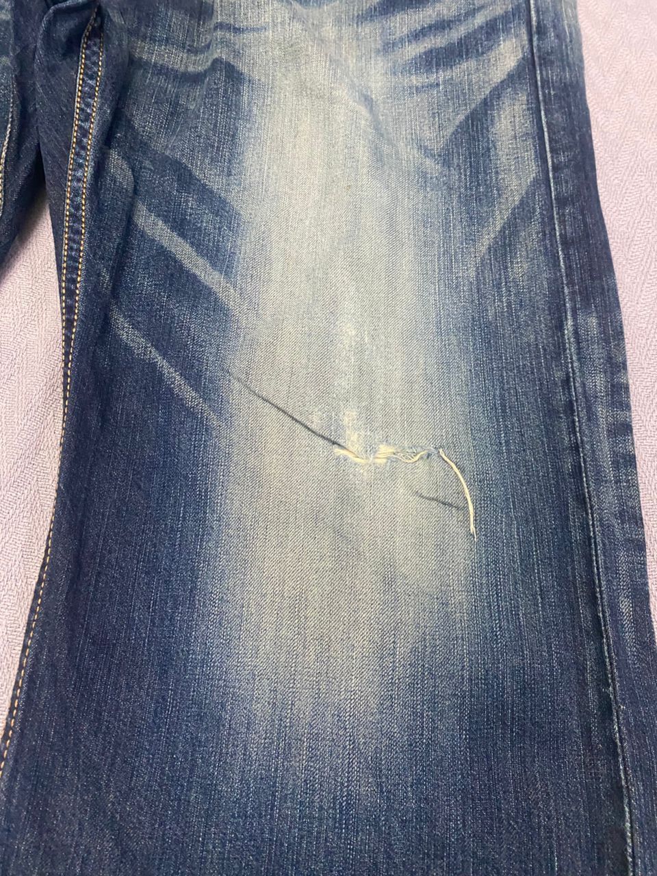 Edwin 💥Best offer💥Vintage Edwin Big Size Distressed Denim Size US 44 / EU 60 - 11 Thumbnail