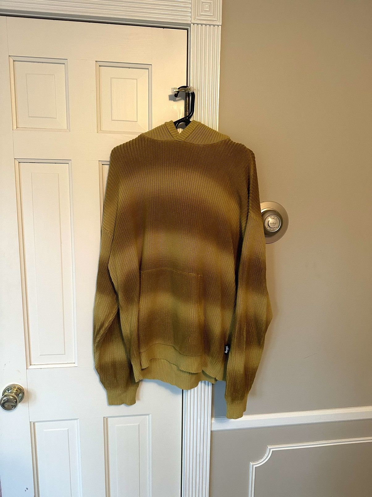 Stussy Stussy Spray Dyed Hoodie 'Tan' Size US L / EU 52-54 / 3 - 3 Thumbnail