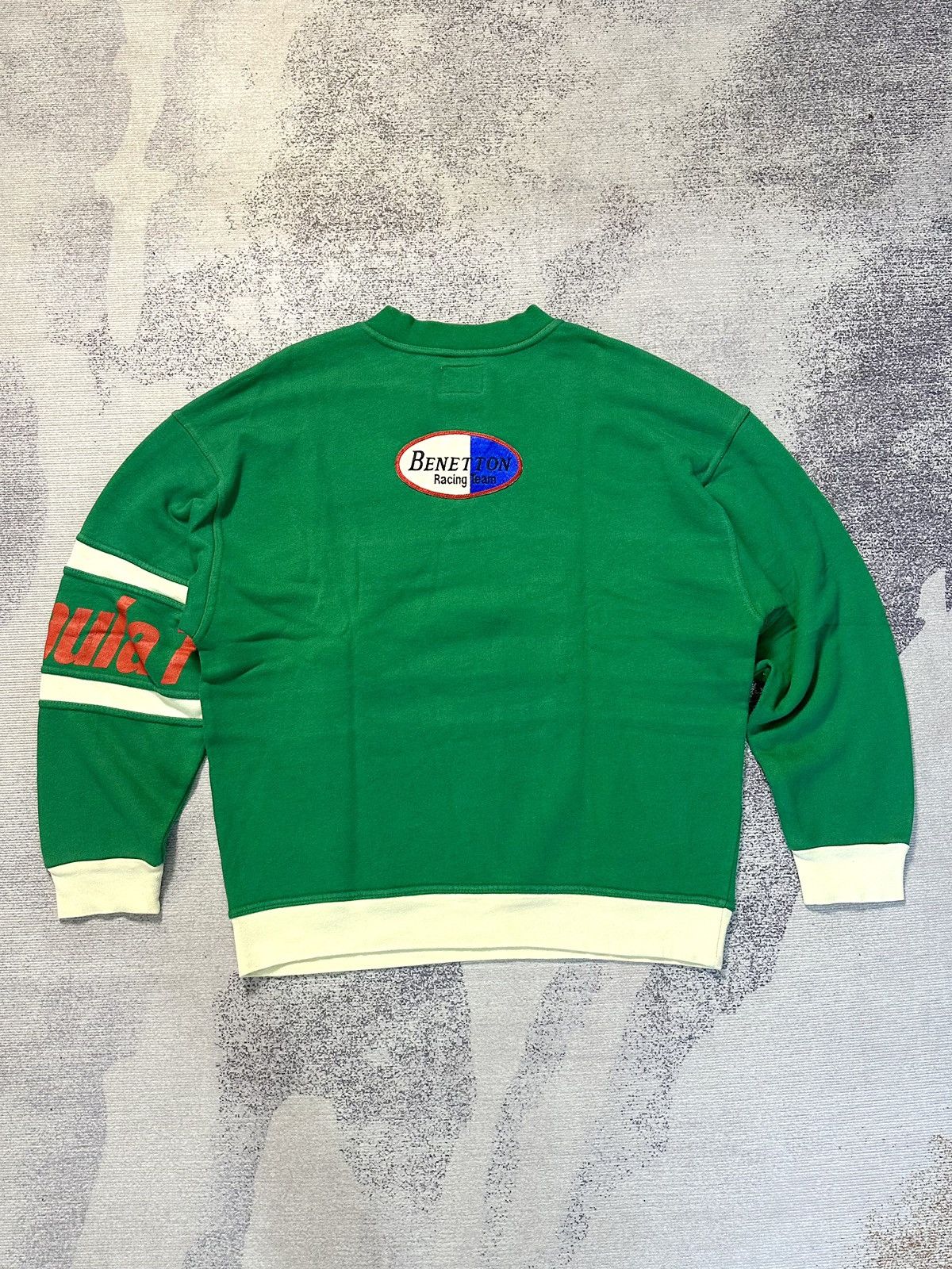 Benetton Rare Vintage 80s Benetton Crewneck Rugby Shirts Size US M / EU 48-50 / 2 - 9 Thumbnail