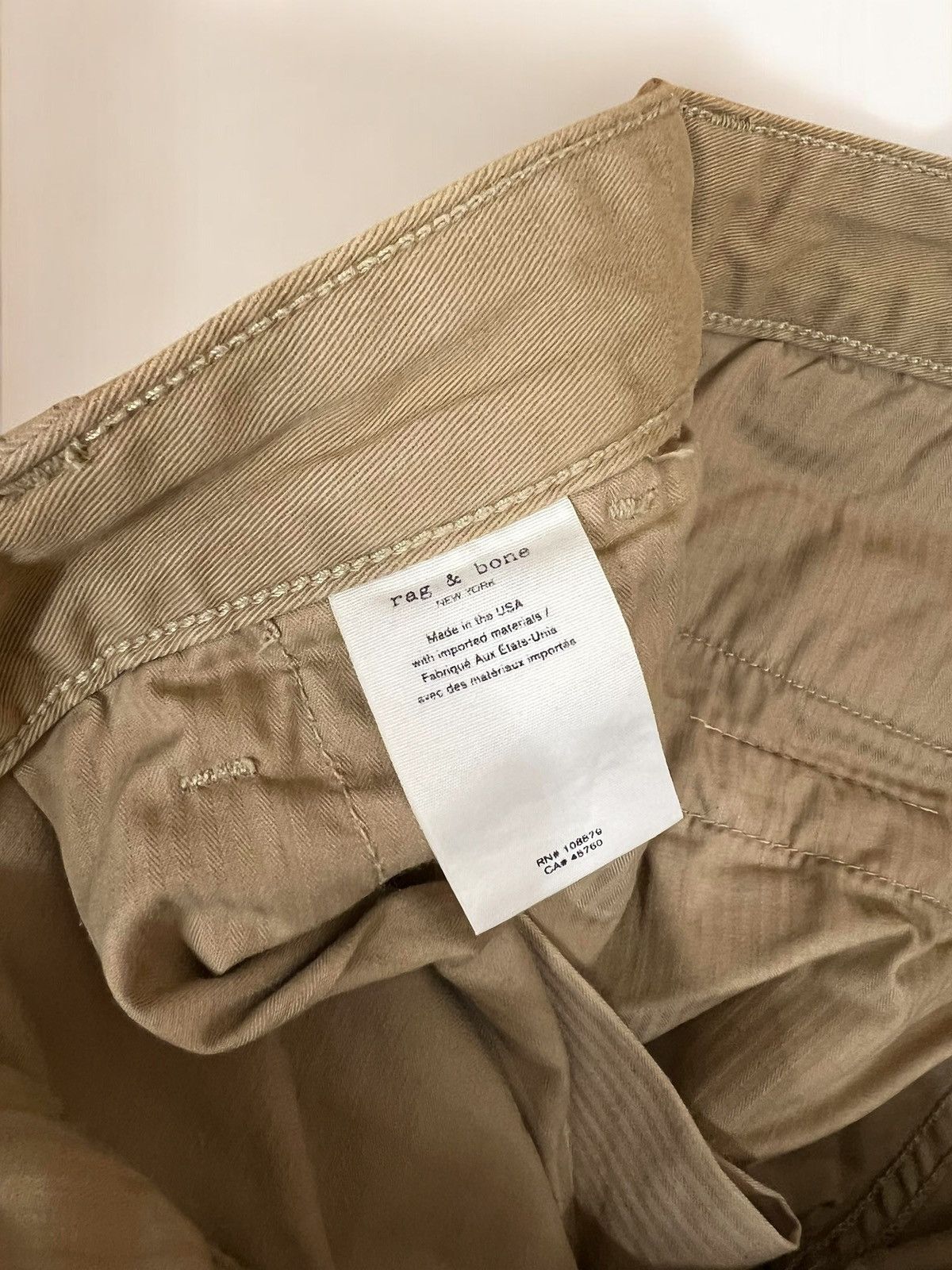 Rag & Bone Rag & Bone beige jeans size 29 Size 29" - 7 Thumbnail