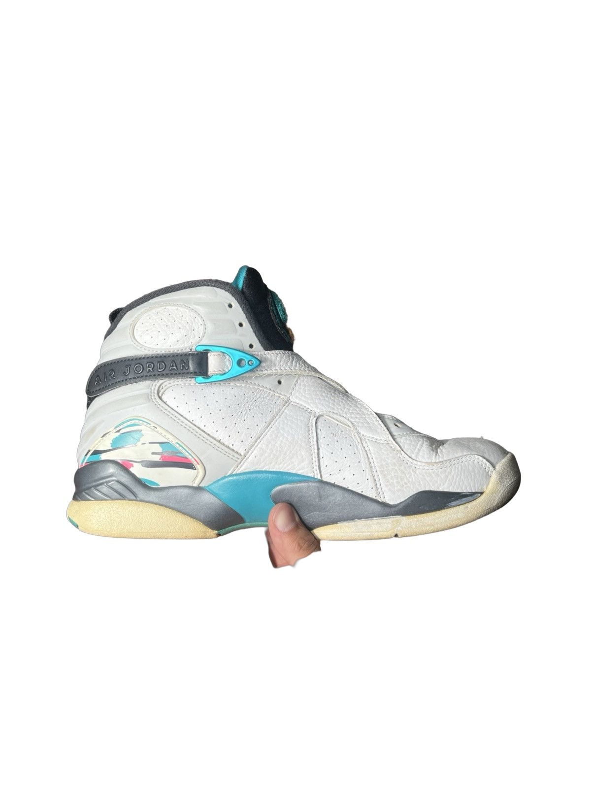 Jordan Brand 2018 Air Jordan Retro 8 South Beach Men’s Size 8.5 Size US 8.5 / EU 41-42 - 4 Thumbnail