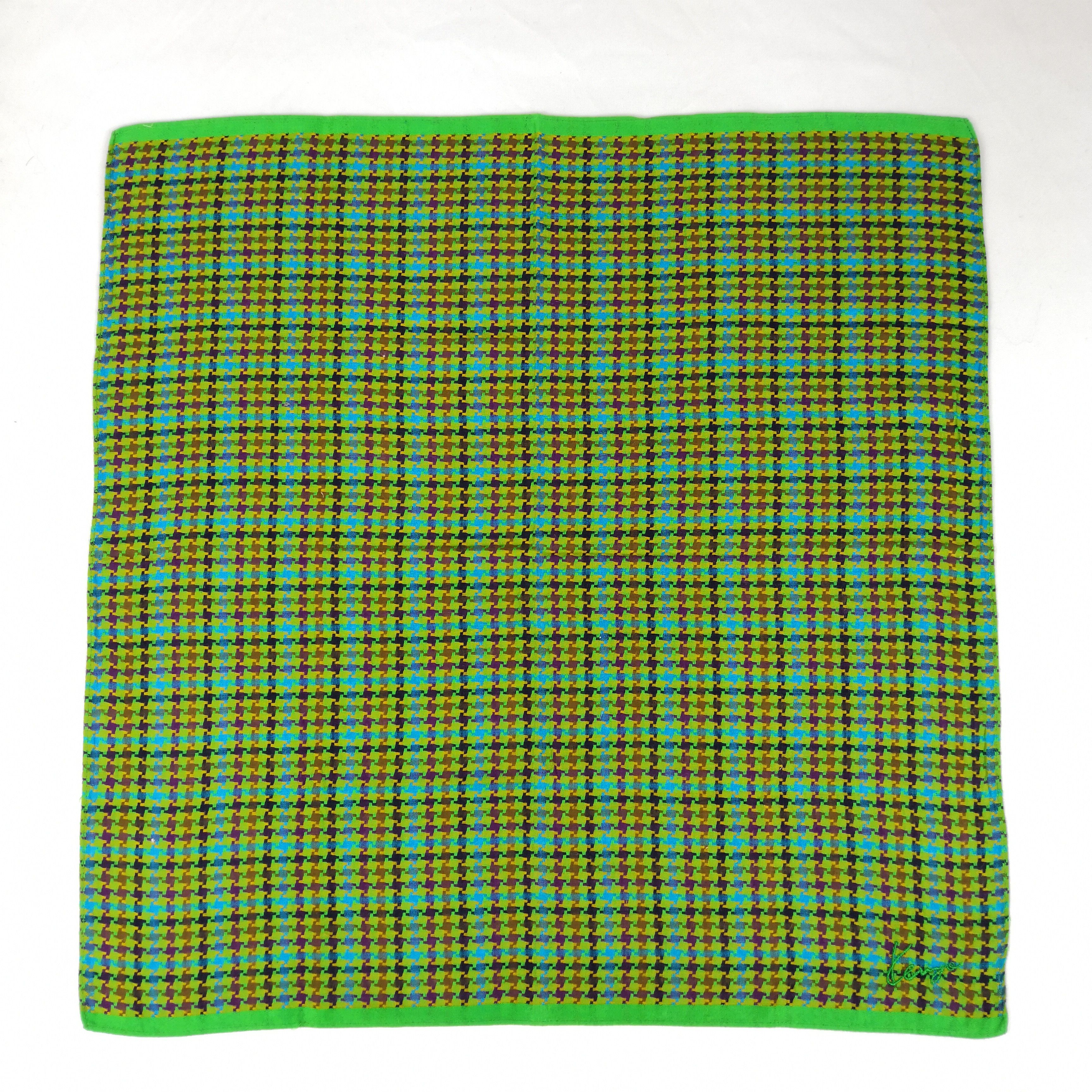 Kenzo Vintage Kenzo Handkerchief Neckerchief Bandana Scarves Size ONE SIZE - 2 Thumbnail