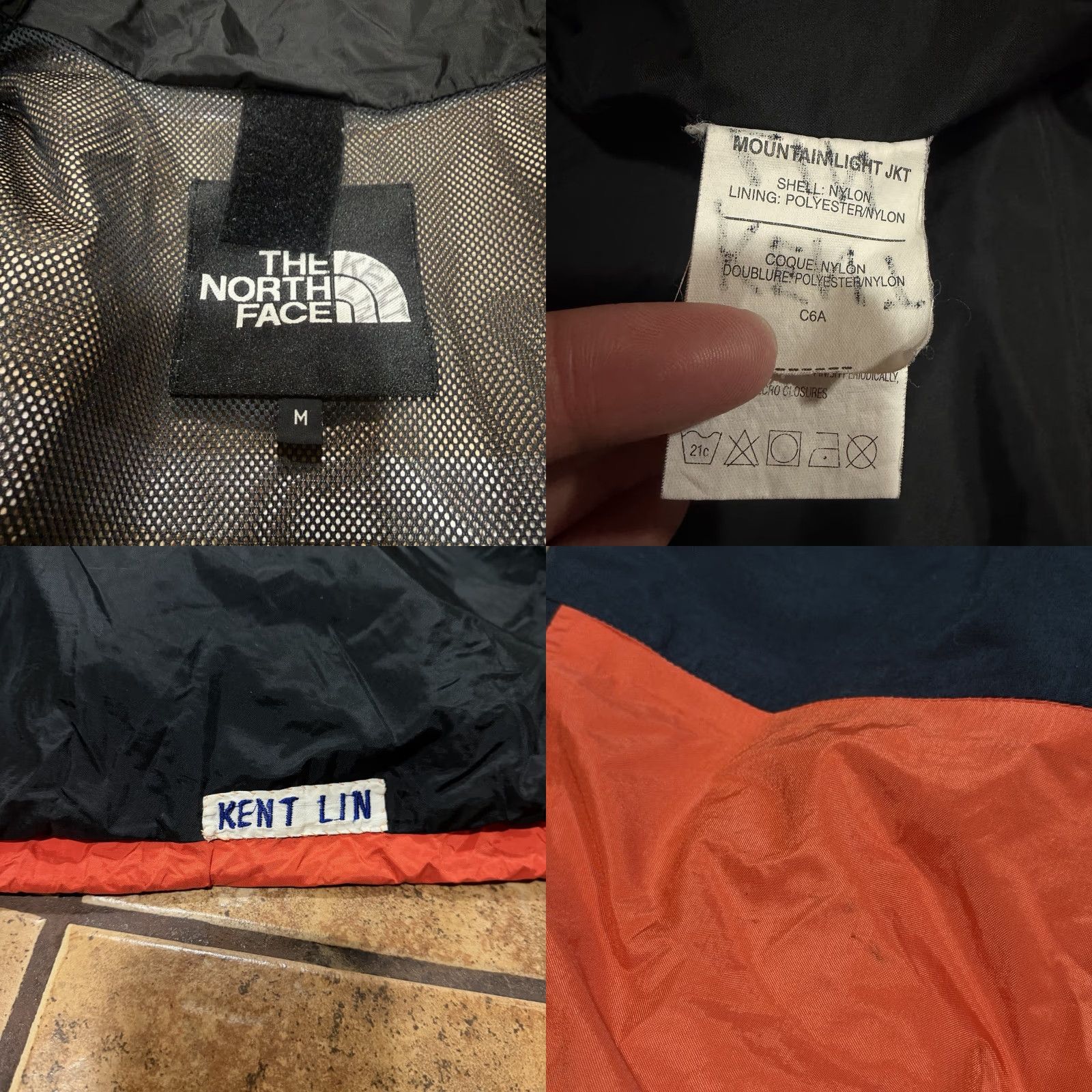 The North Face VINTAGE The North Face Mountain Light Gore-Tex Jacket Mens M USA Mango Orange VTG Rare Windbreaker Water Resistant Size US M / EU 48-50 / 2 - 8 Thumbnail