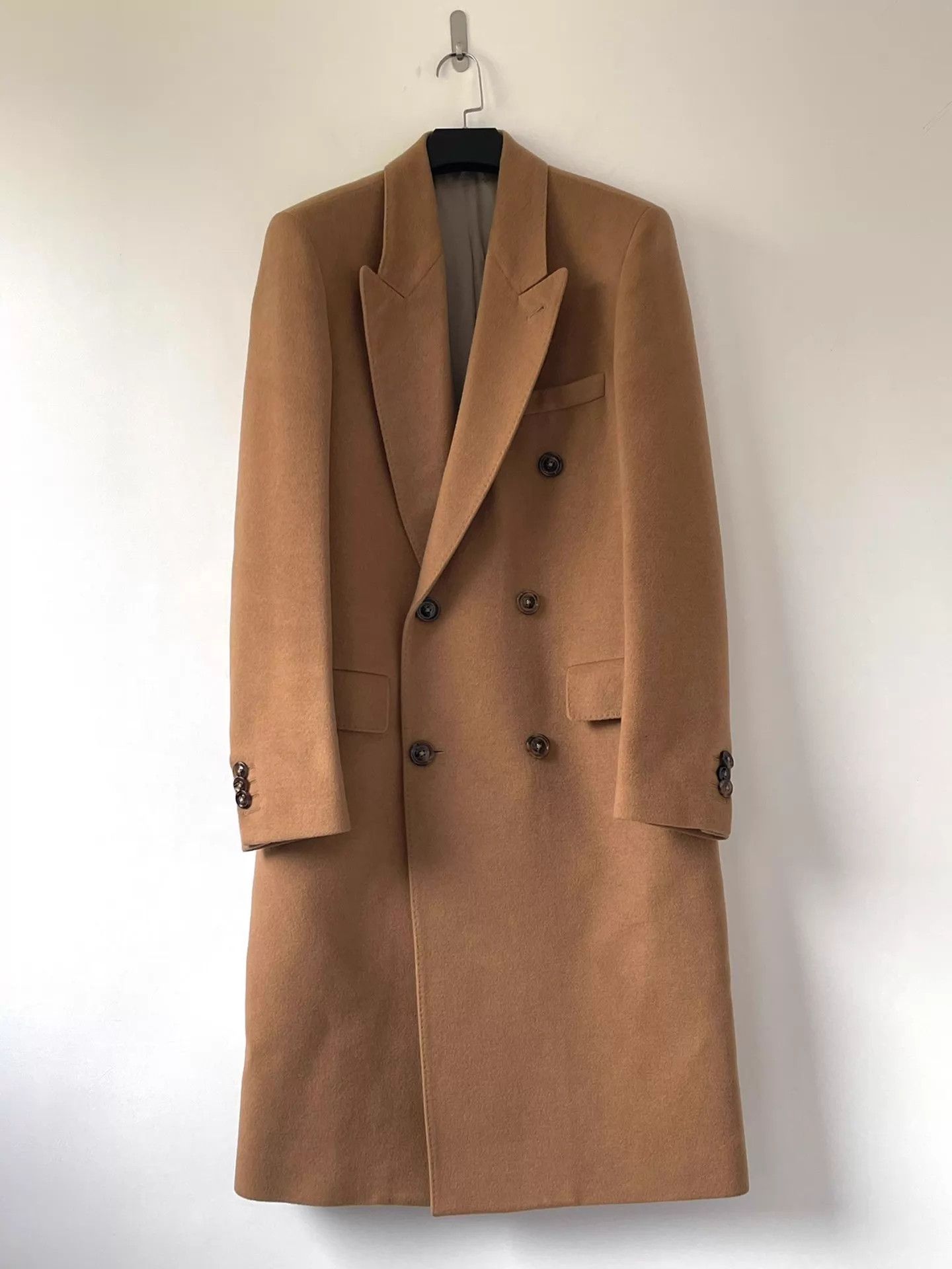 Maison Margiela Maison Margiela Replica Camel Hair Overcoat 48 999new Size US M / EU 48-50 / 2 - 1 Thumbnail