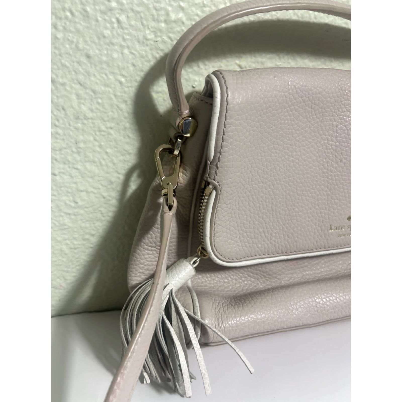 Vintage VINTAGE: No (omit) Kate Spade New York Chester Street Miri Blush Leather Shoulder Crossbody Purse Size ONE SIZE - 2 Thumbnail