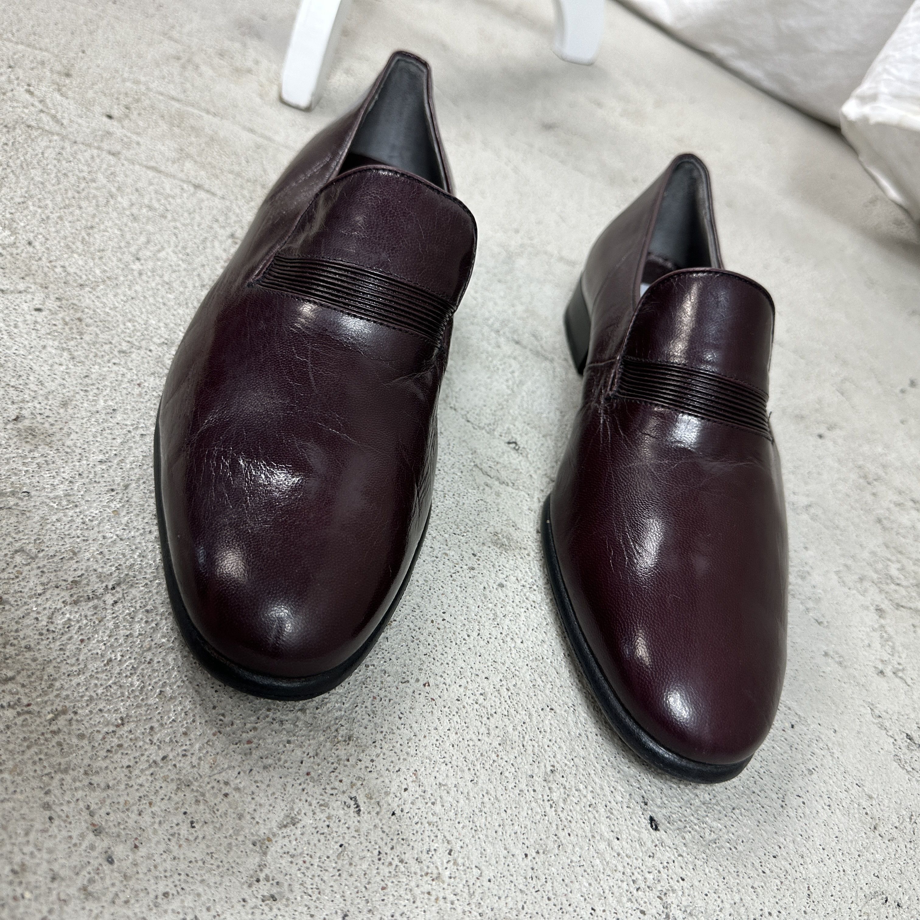 Vintage Vintage Avant Garde Leather Elegant Loafers 00s Size US 11 / EU 44 - 5 Thumbnail