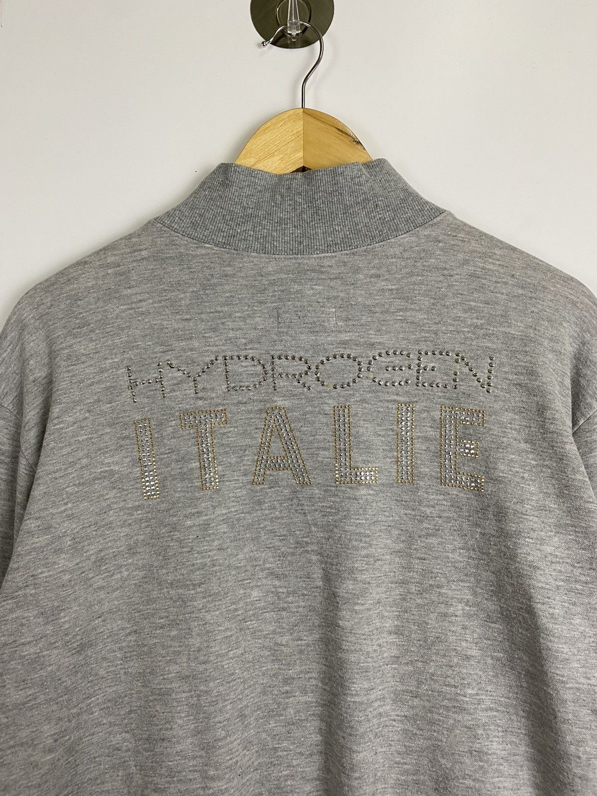 HYDROGEN × Vintage Vintage Hydrogen Sweater Zipper Size US S / EU 44-46 / 1 - 4 Thumbnail
