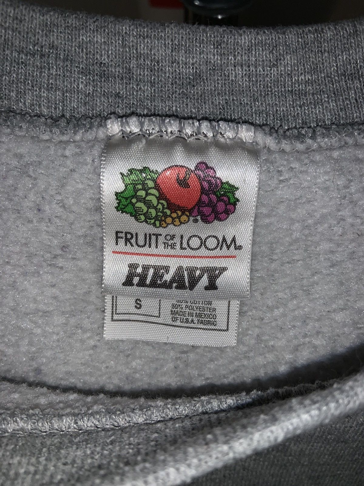 Fruit Of The Loom Vintage Fruit of the Loom Blank Crewneck Size US S / EU 44-46 / 1 - 3 Thumbnail
