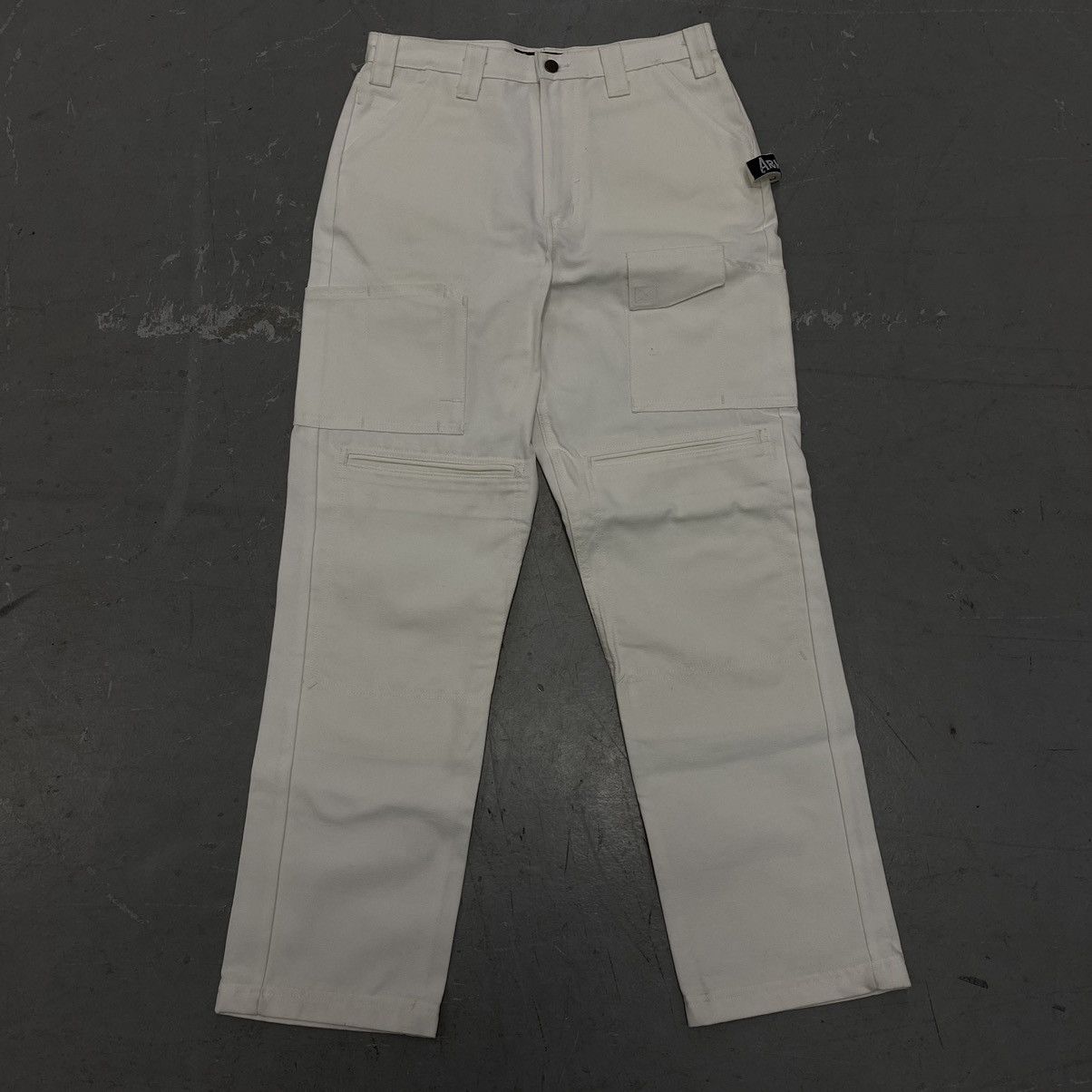 Carhartt × Japanese Brand × Vintage Vtg Y2K Armed Canvas Double Knee Cargo Carpenter Pants Size US 32 / EU 48 - 1 Thumbnail
