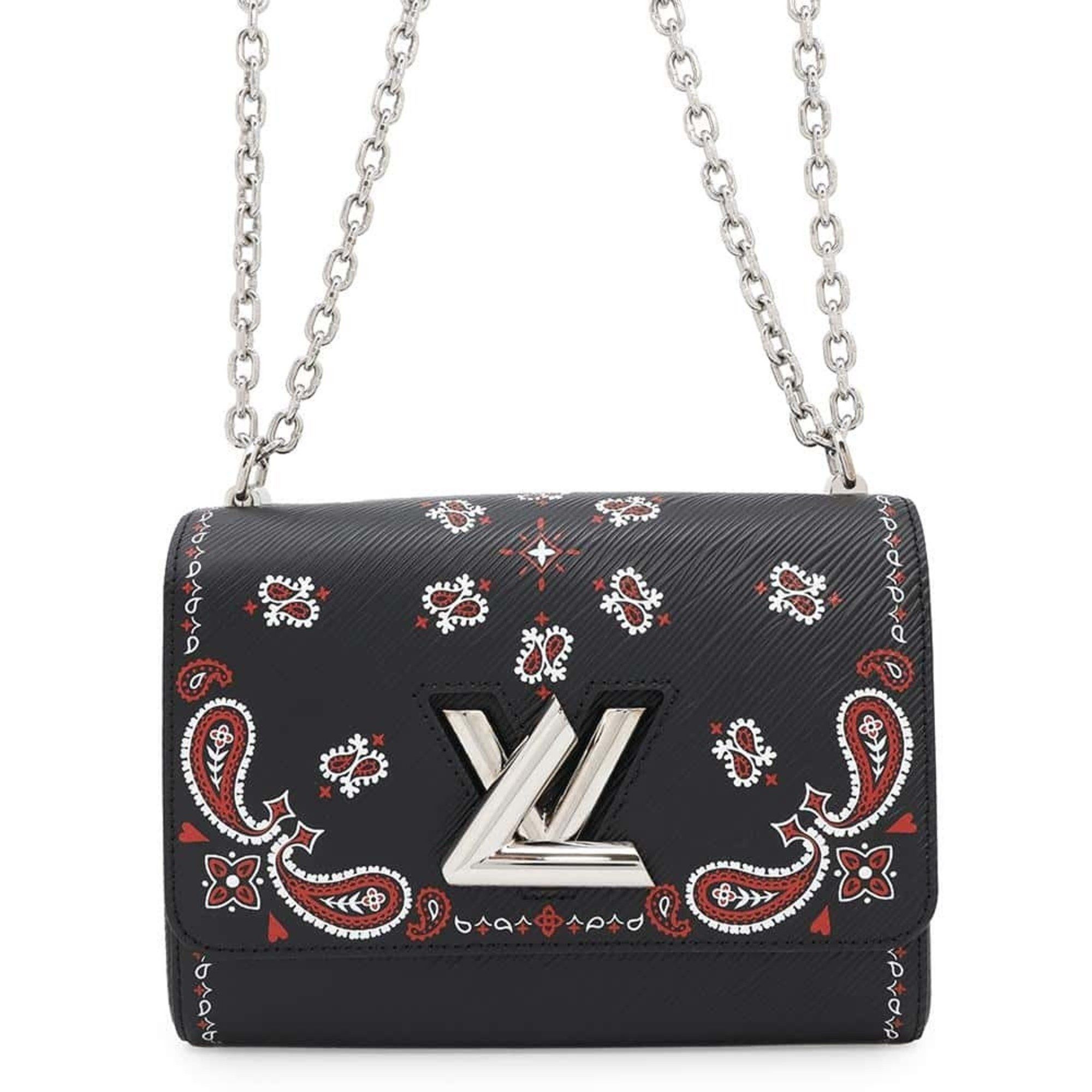 Louis Vuitton Shoulder Bag Epi Paisley Twist Mm M53929 Louis Vuitton Black, Women's