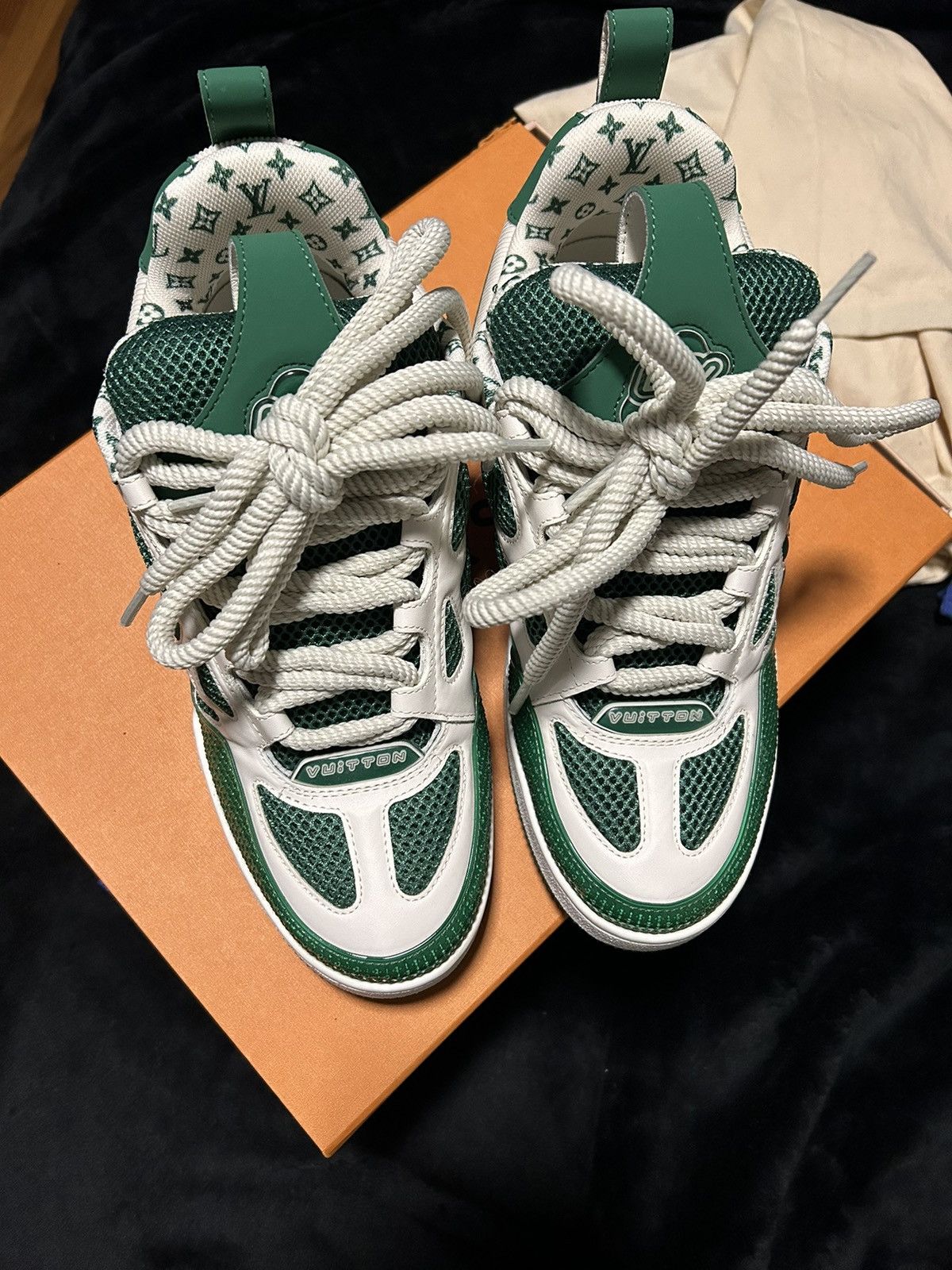 Louis Vuitton GREEN LV SKATE HIGH Size US 8.5 / EU 41-42 - 3 Thumbnail