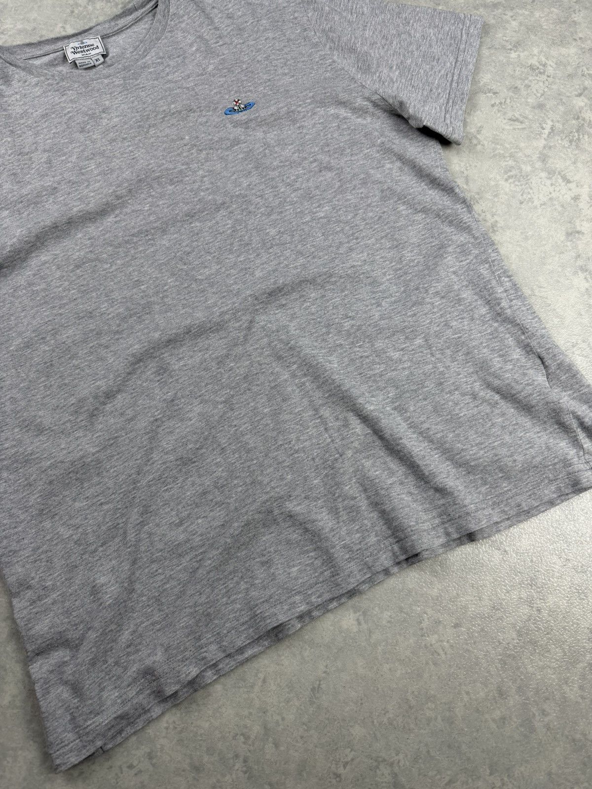 Vivienne Westwood Vivienne Westwood MAN Grey Orb Logo T-Shirt XL Fits M Size US M / EU 48-50 / 2 - 2 Thumbnail