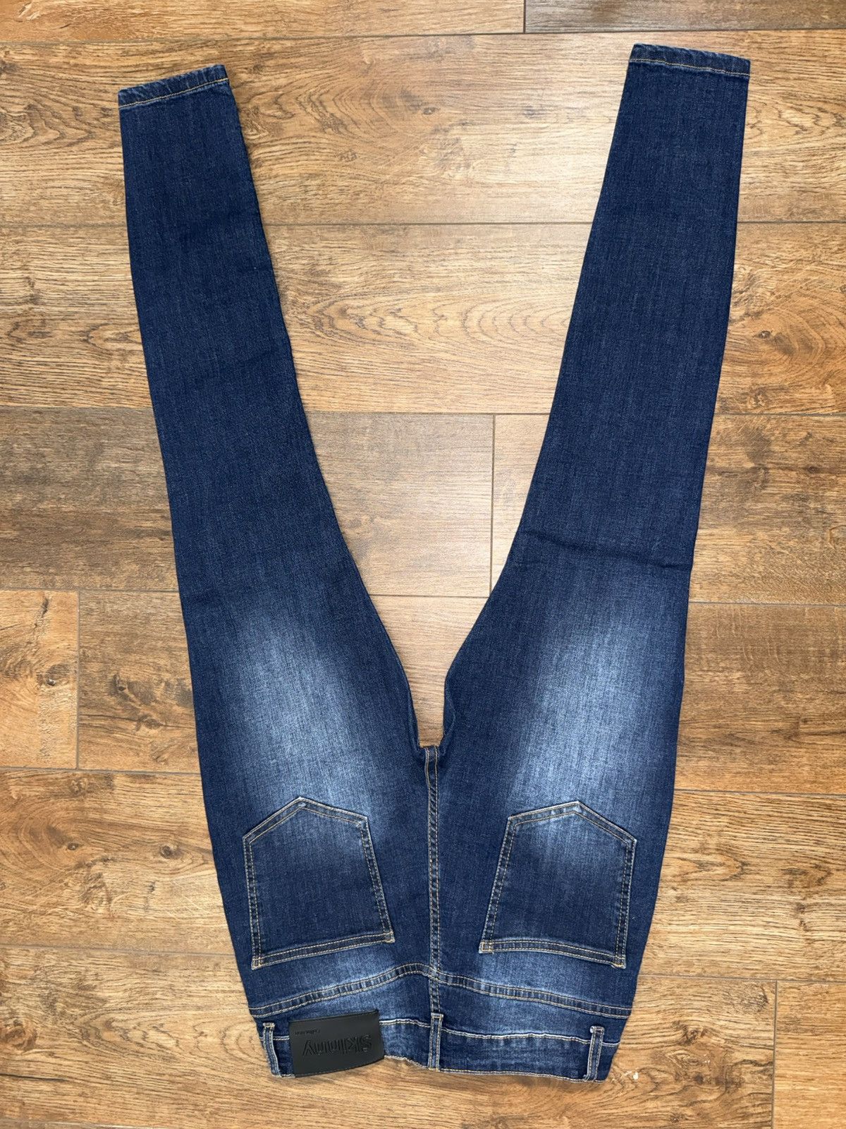 Other Steve Madden Skinny Fit Jeans – Dark Wash – Men’s 32x30 Size US 28 / EU 44 - 2 Thumbnail