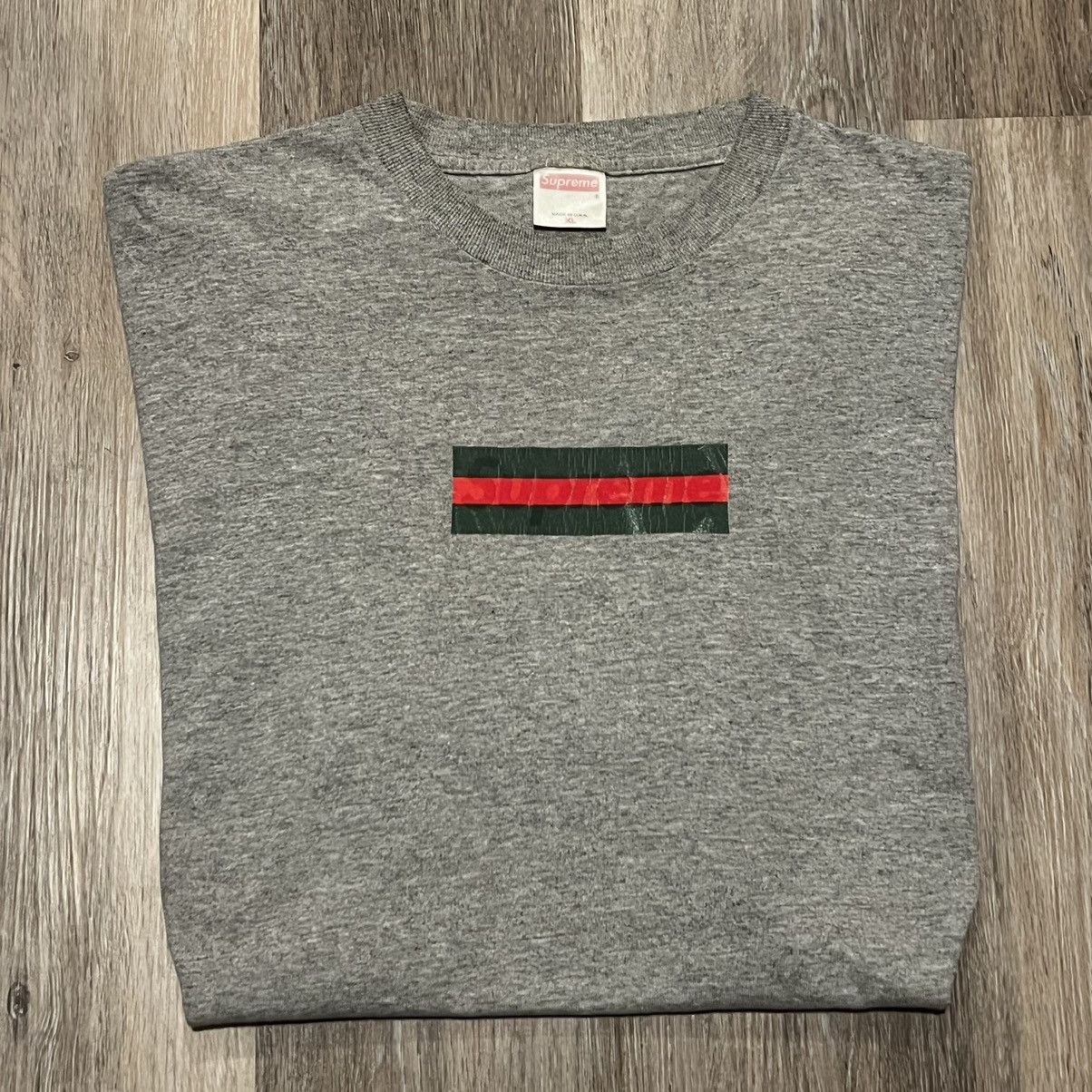 Supreme Supreme Gucci Box Logo Tee 2000 gucci bogo t shirt Size US XL / EU 56 / 4 - 7 Thumbnail