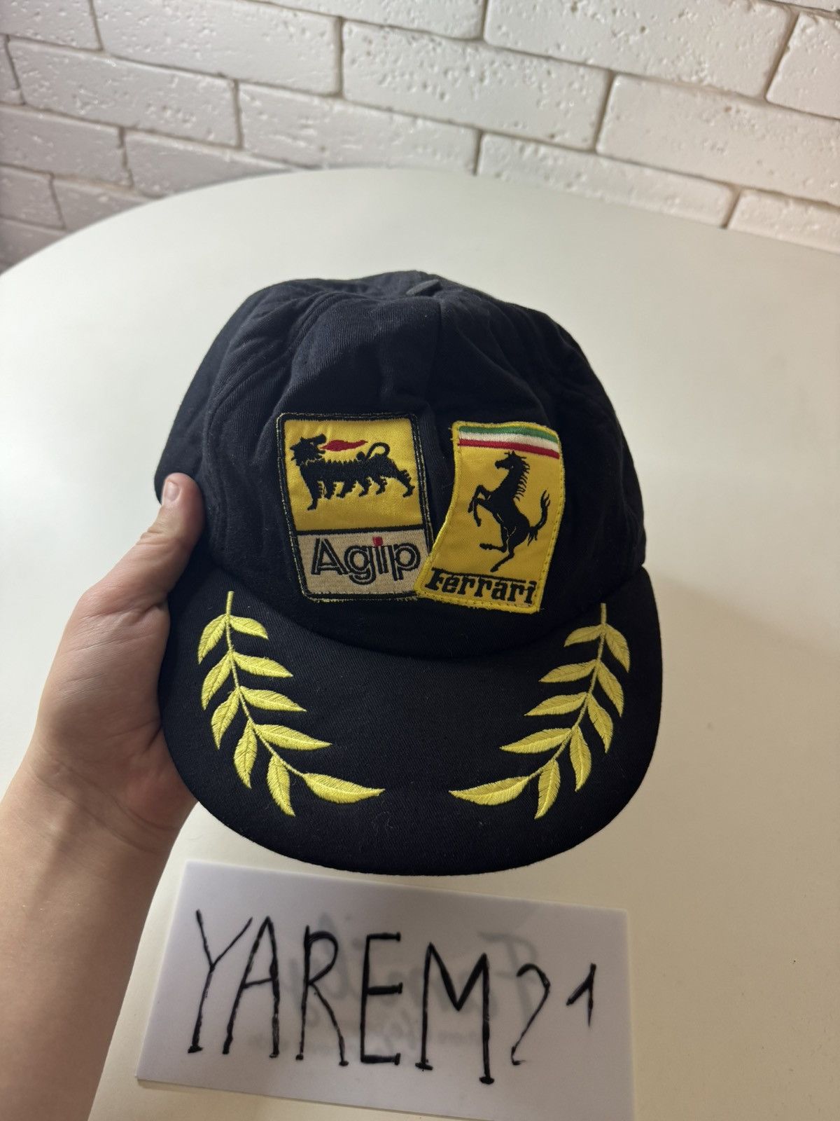 Ferrari Ferrari Agip vintage cap hat Size ONE SIZE - 2 Thumbnail