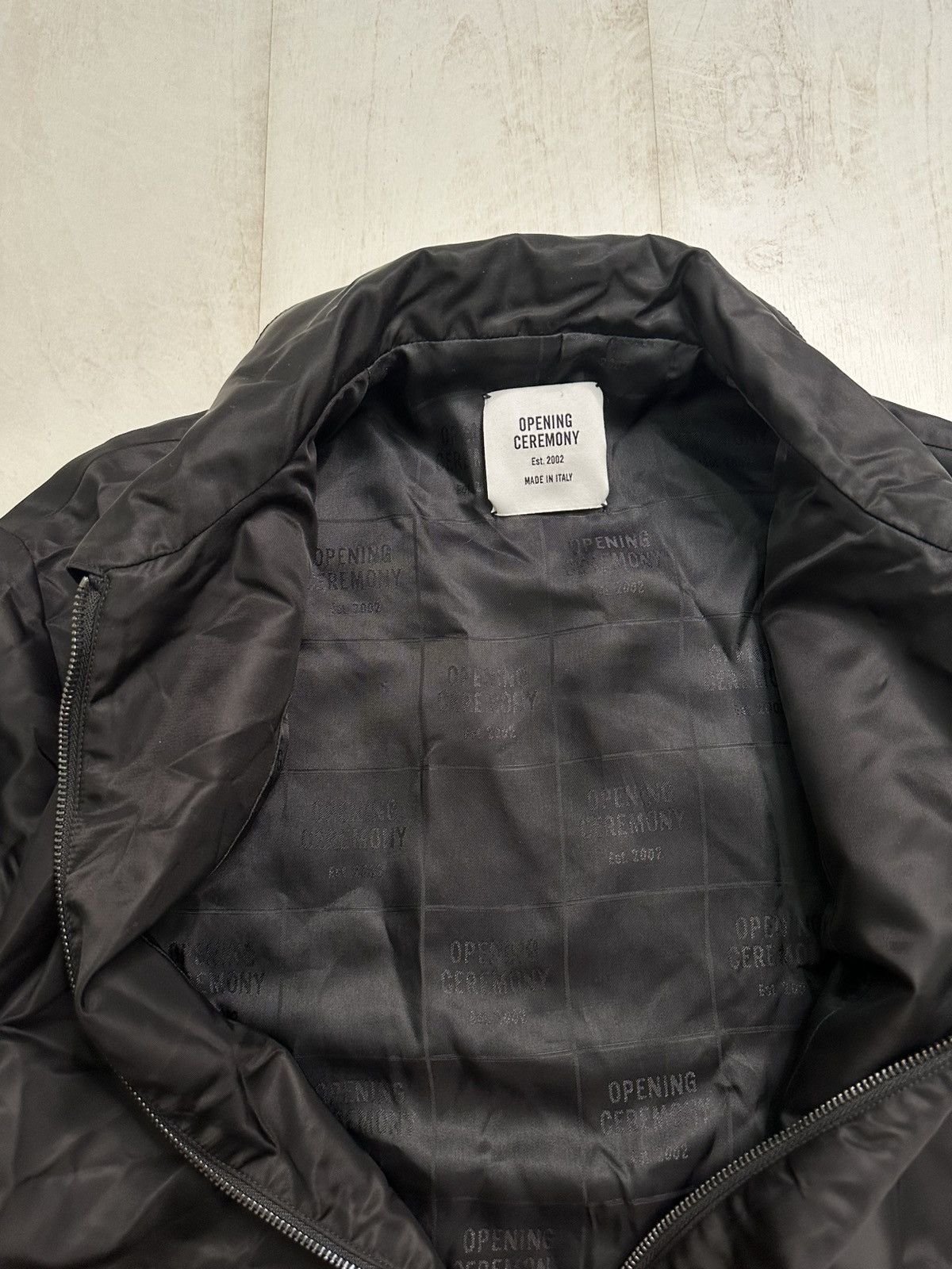 Opening Ceremony rose black jacket
