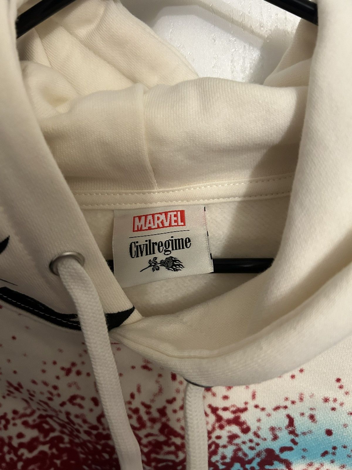Civil Regime × Marvel Comics NWT Medium Sized Civil Regime Deadpool Airbrush Hoodie Size US M / EU 48-50 / 2 - 3 Thumbnail