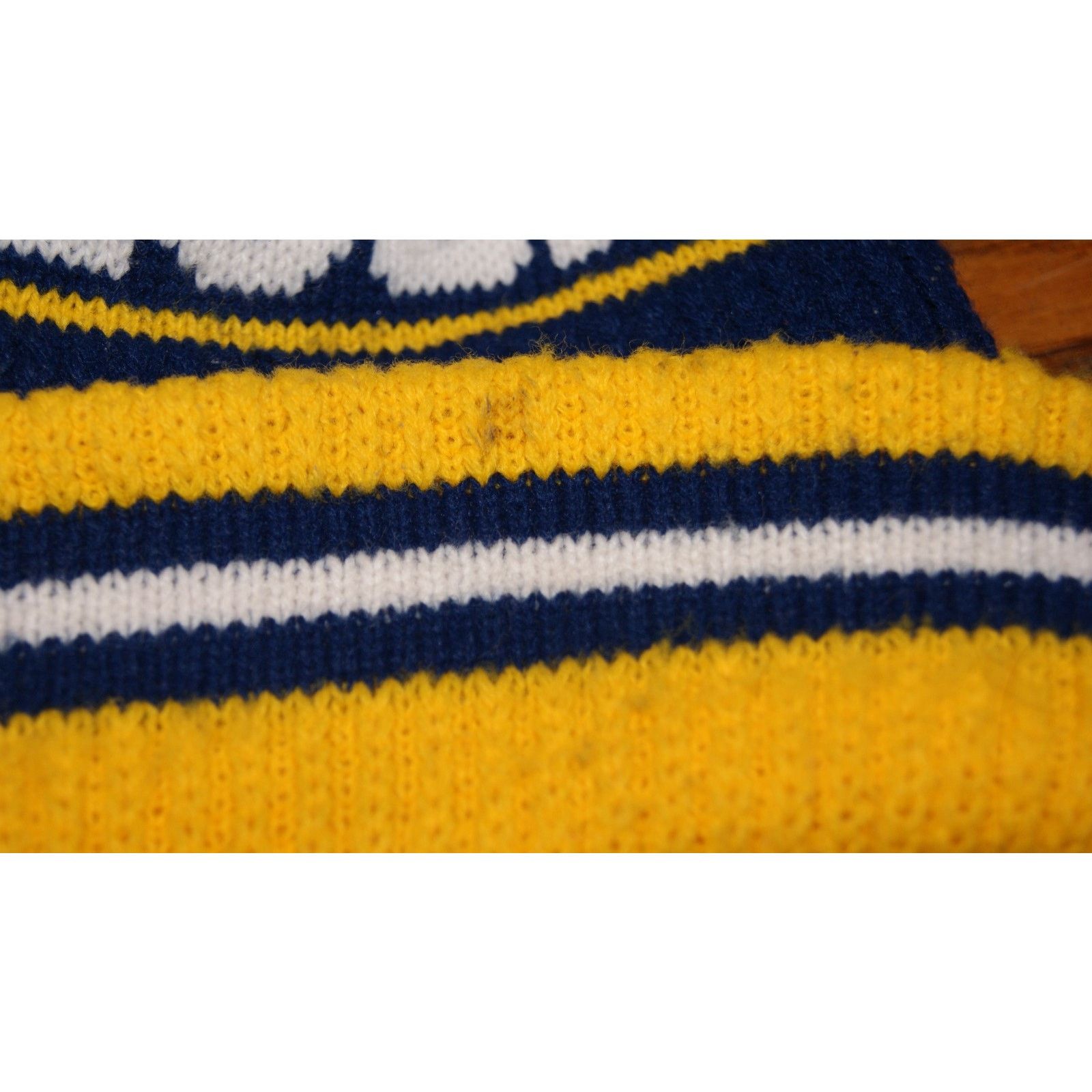 NHL VTG ST LOUIS BLUES Winter Knit Stocking Cap Beanie Spell Out Size ONE SIZE - 6 Thumbnail