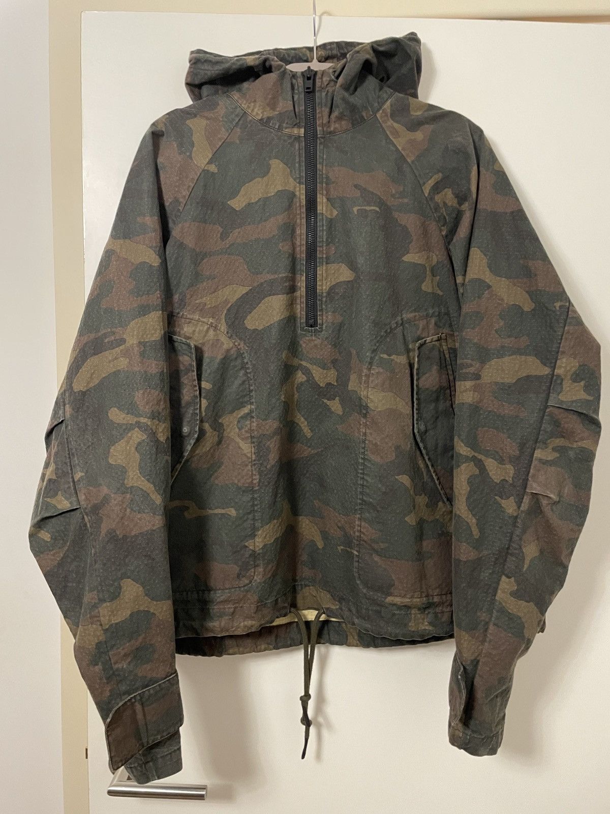 Yeezy Season YEEZY Season 1 Thin Camo Jacket/Anorak | Grailed