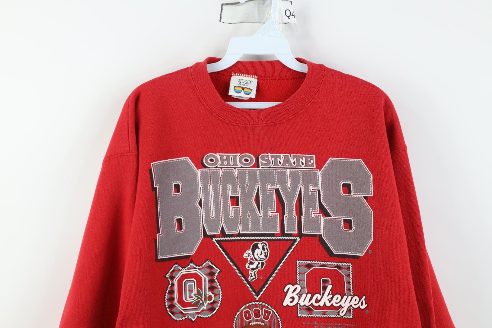Vintage Vintage 90s Ohio State University Football Sweatshirt USA Size US L / EU 52-54 / 3 - 2 Thumbnail