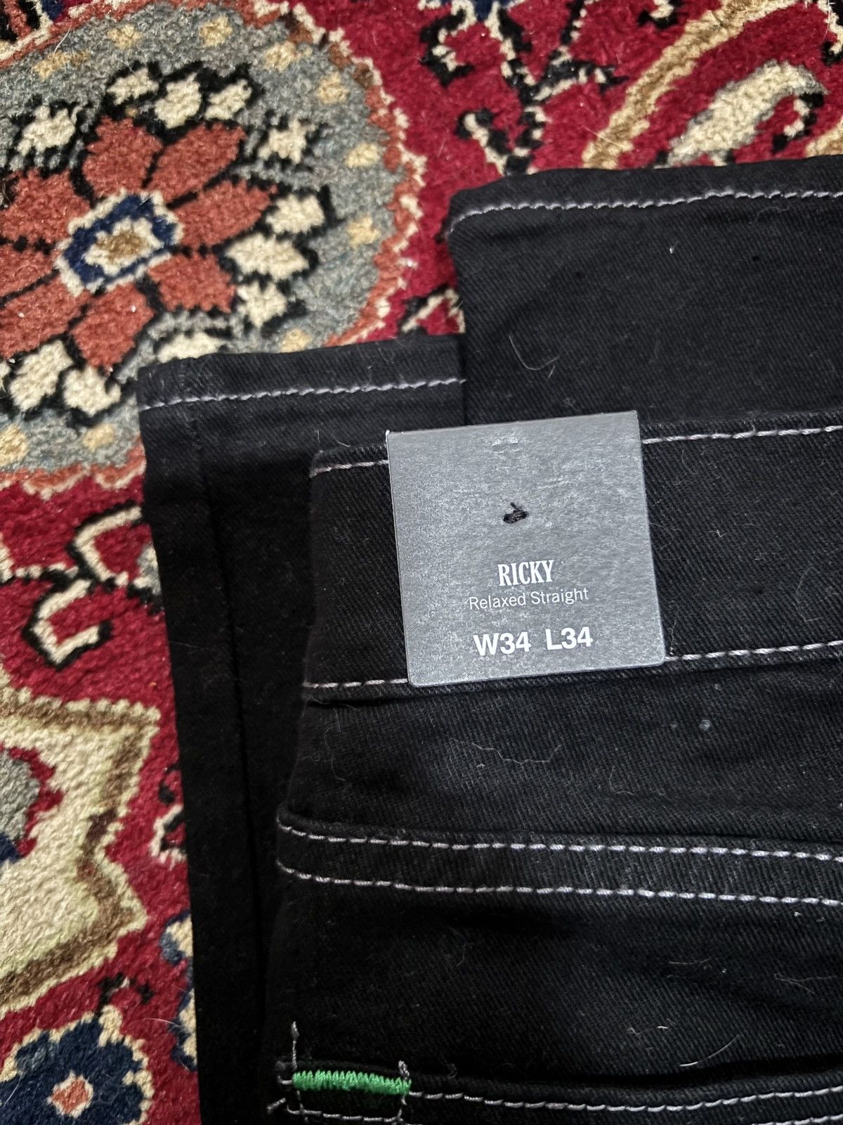 True Religion True religion black rinse jeans with green accents Size US 34 / EU 50 - 5 Thumbnail