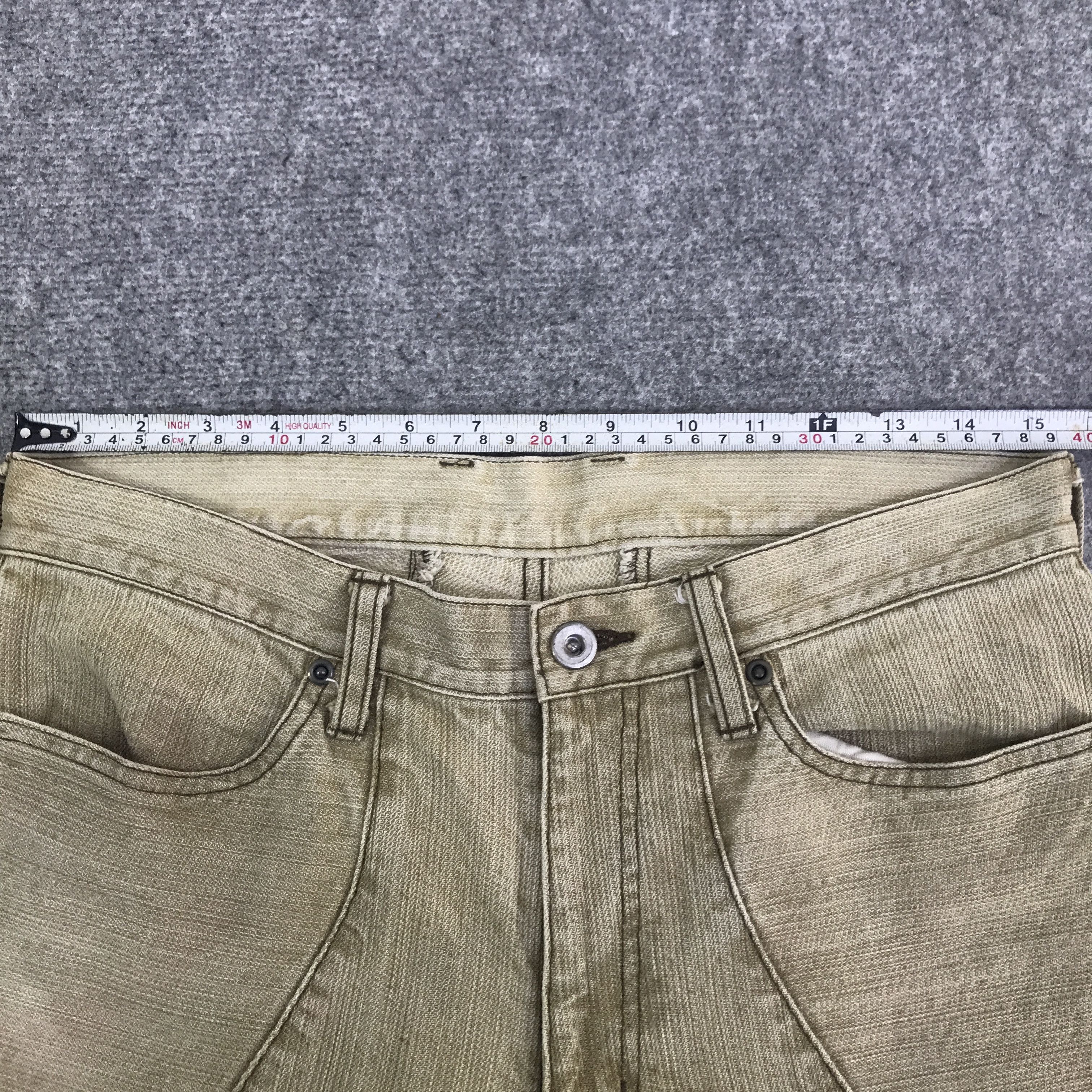 Japanese Brand rupert the difference patchword design pants jeans K118B24 Size US 30 / EU 46 - 7 Thumbnail