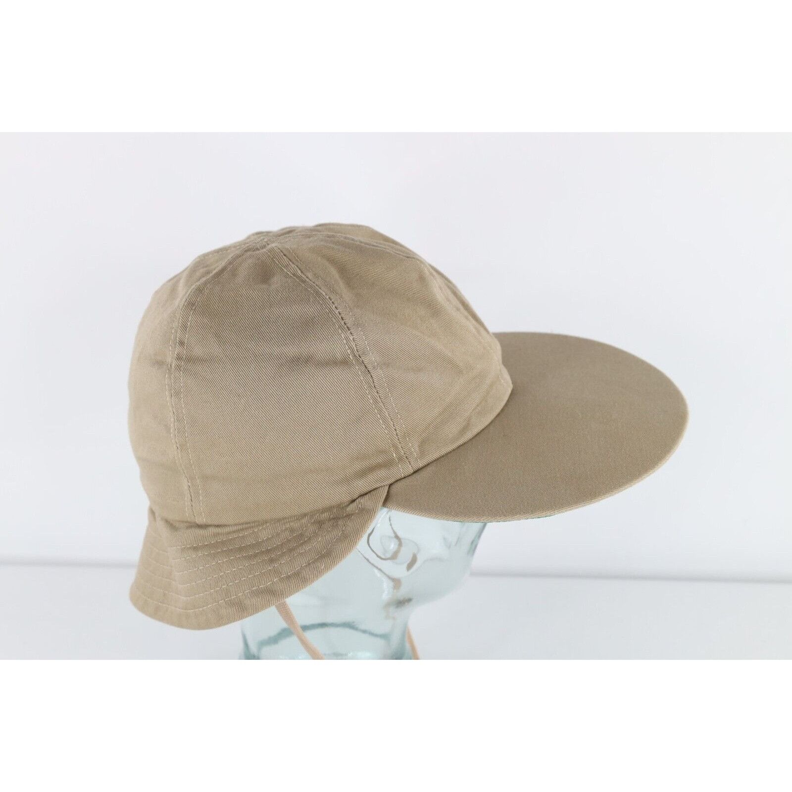 Vintage Vintage 80s 90s Broner Long Bill Ear Flap Safari Hat Size ONE SIZE - 9 Thumbnail